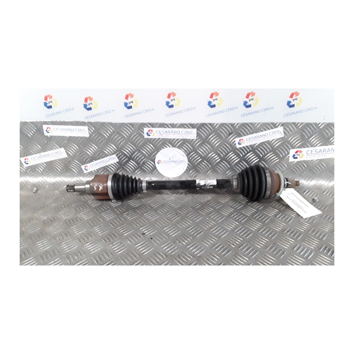 SEMIALBERO ANT. COMPL. SX. 014 SKODA FABIA (NJ) (01/15-) CHY 6C0407271H