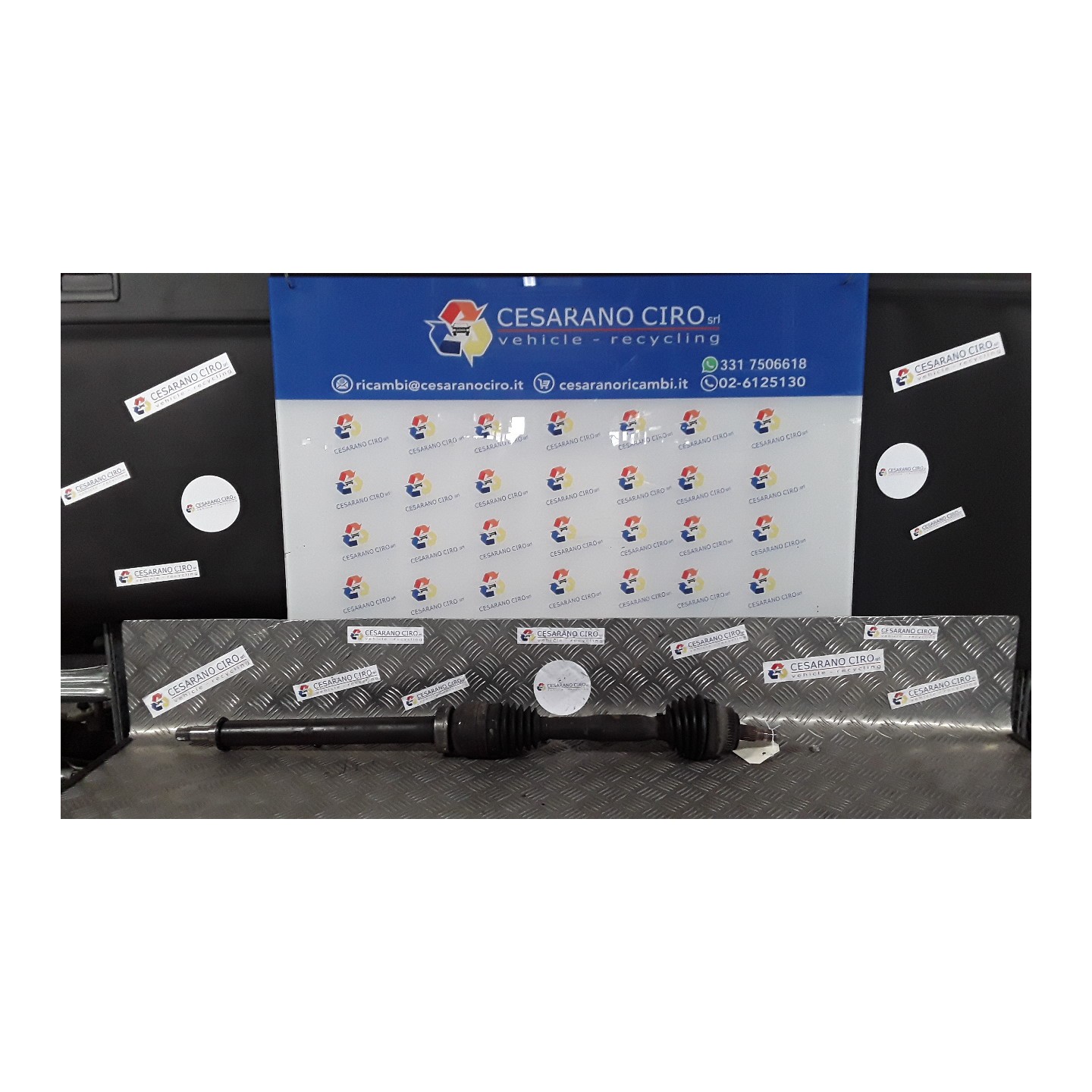 SEMIALBERO ANT. COMPL. DX. 016 MERCEDES-BENZ CLASSE A LUNGA (V168) (03/01-0 166990 A1683603472