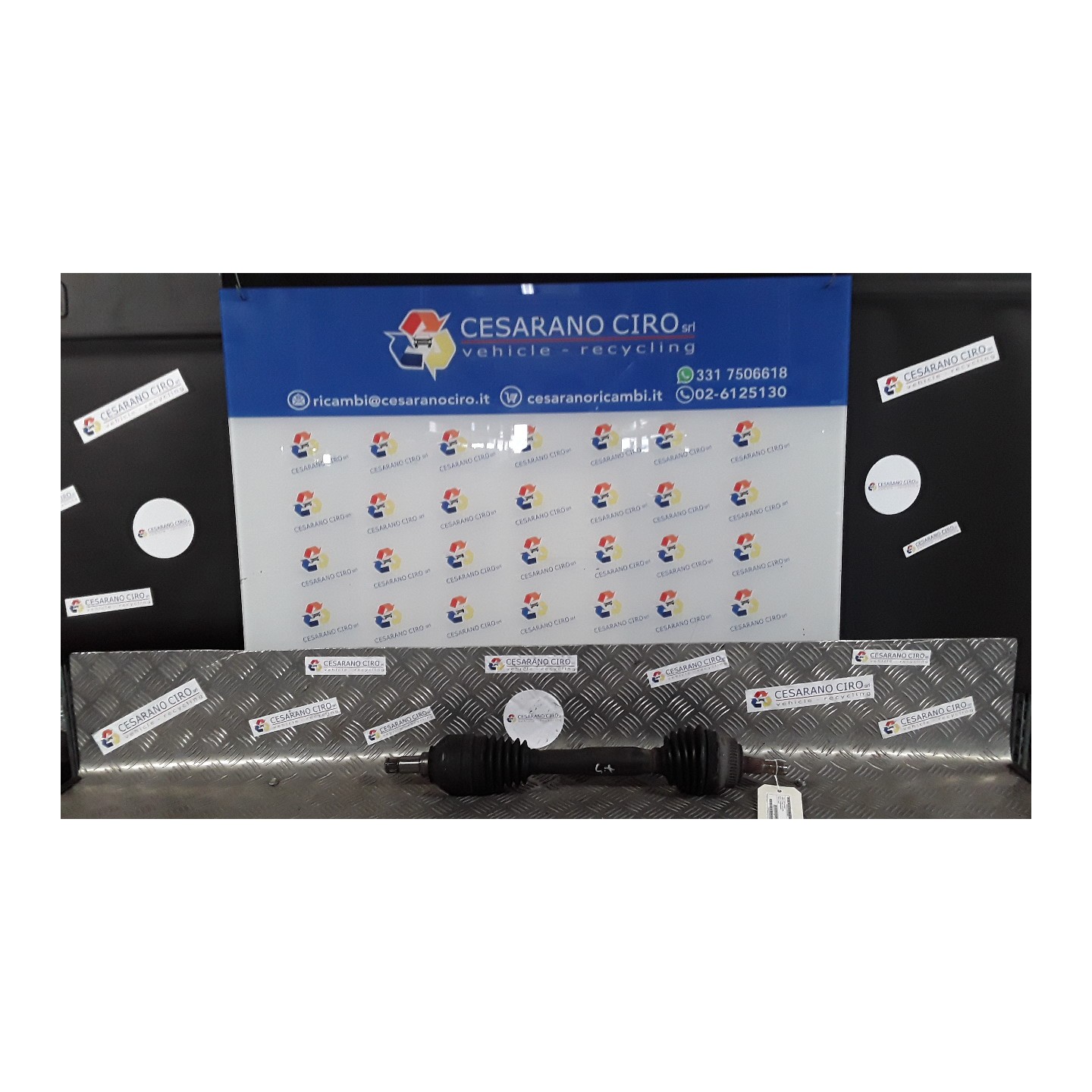 SEMIALBERO ANT. COMPL. SX. 017 MERCEDES-BENZ CLASSE A LUNGA (V168) (03/01-0 166990 A1683602372