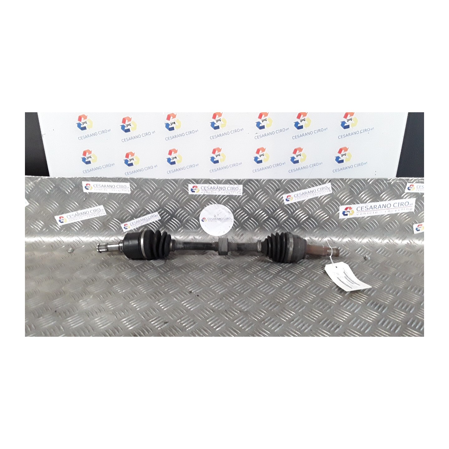 SEMIALBERO ANT. COMPL. SX. 018 MAZDA MAZDA 2 2A SERIE (08/07-12/14 ZJ FD8025600A