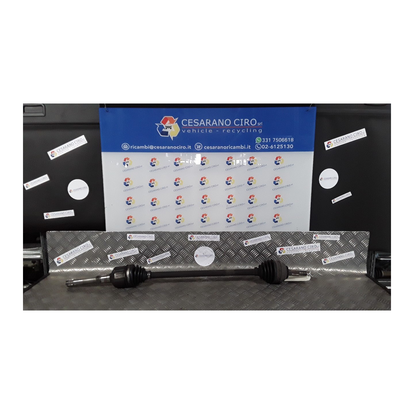 SEMIALBERO ANT. COMPL. DX. 023 CHRYSLER VOYAGER/GRAND VOYAGER (04/04-1 25L K04641884AC