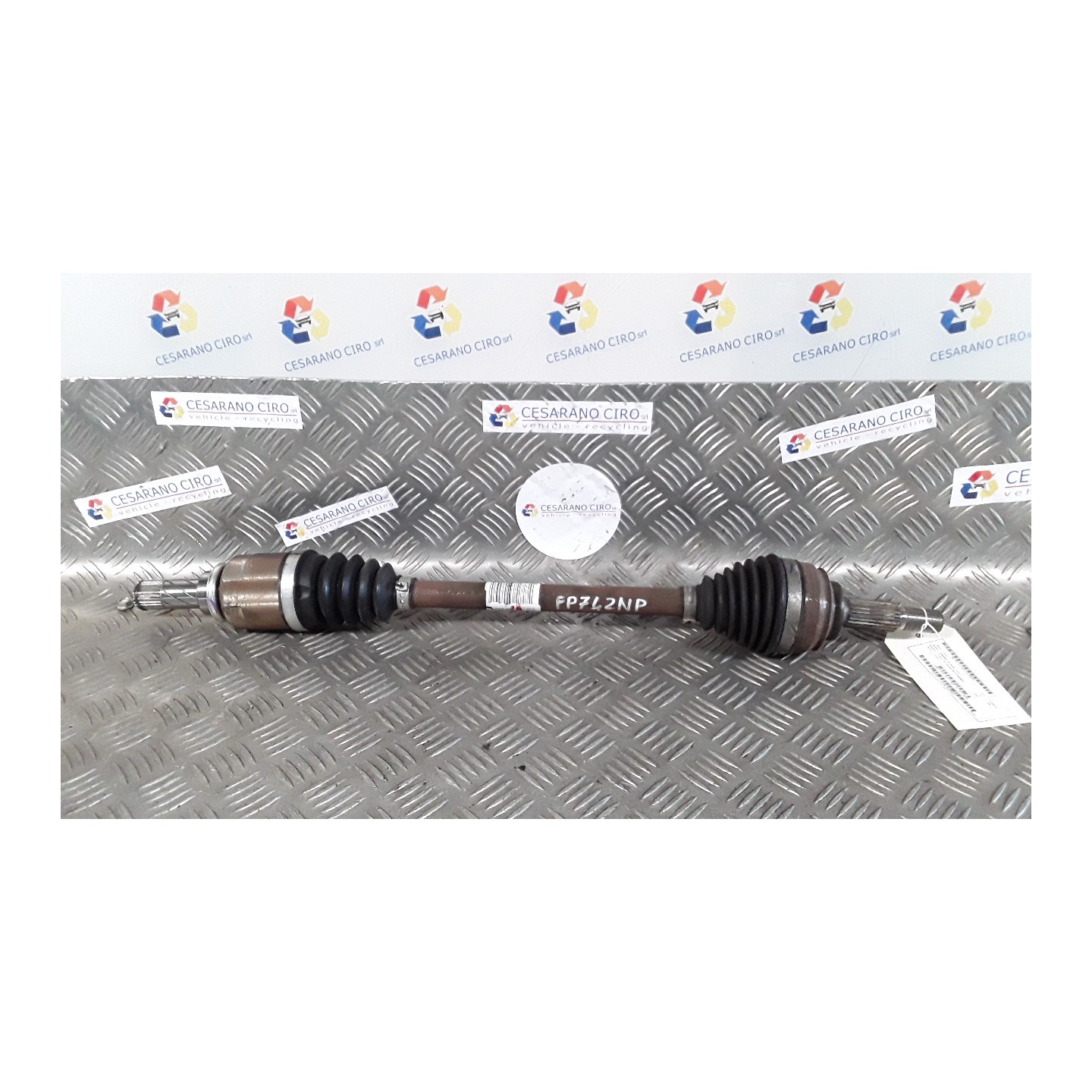 SEMIALBERO ANT. COMPL. SX. 025 DACIA SANDERO 2A SERIE (12/12-) B4DB4 391013640R