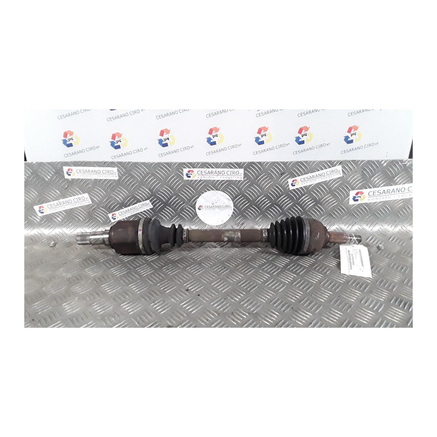SEMIALBERO ANT. COMPL. SX. 027 RENAULT SCENIC 2A SERIE (06/03-08/09) F9QD8 8200198016