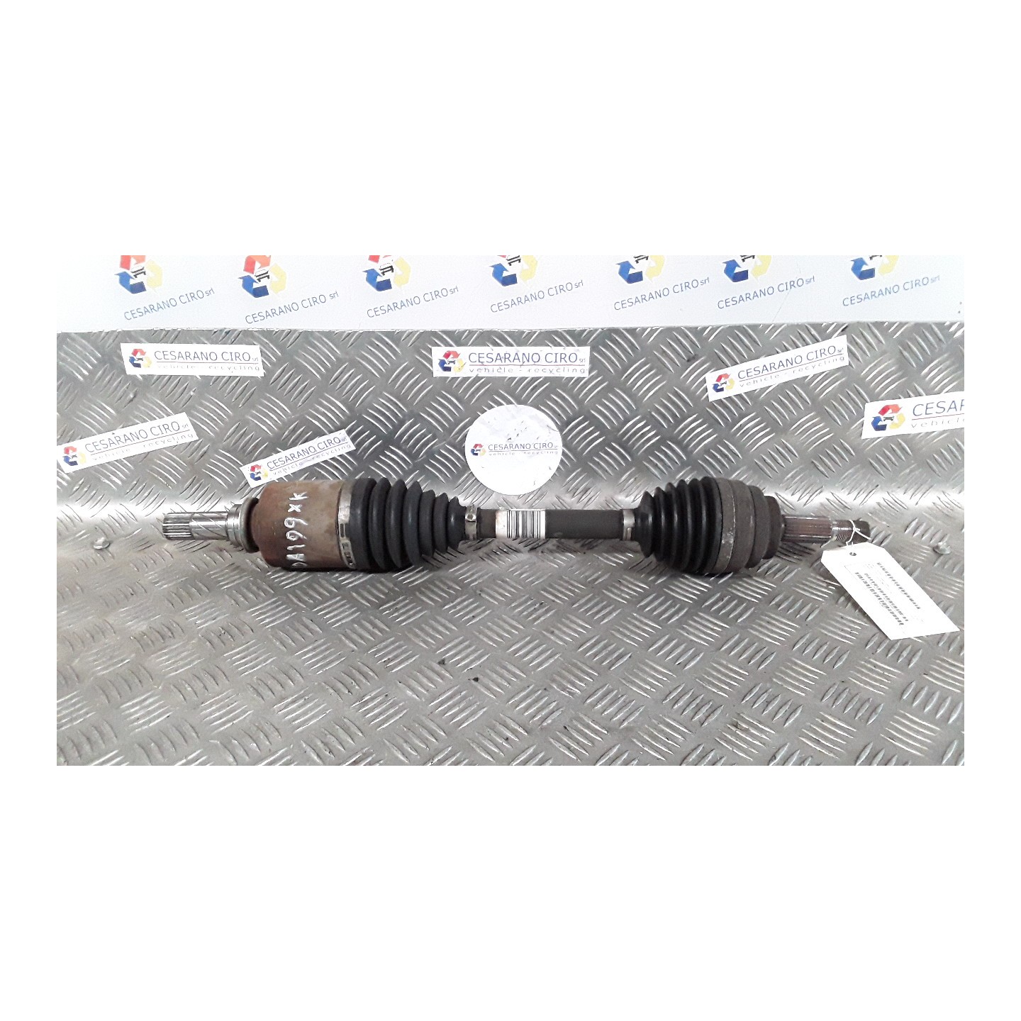 SEMIALBERO ANT. SX 032 RENAULT KANGOO (04/03-03/09) K9KV7 NB2837019045010SX