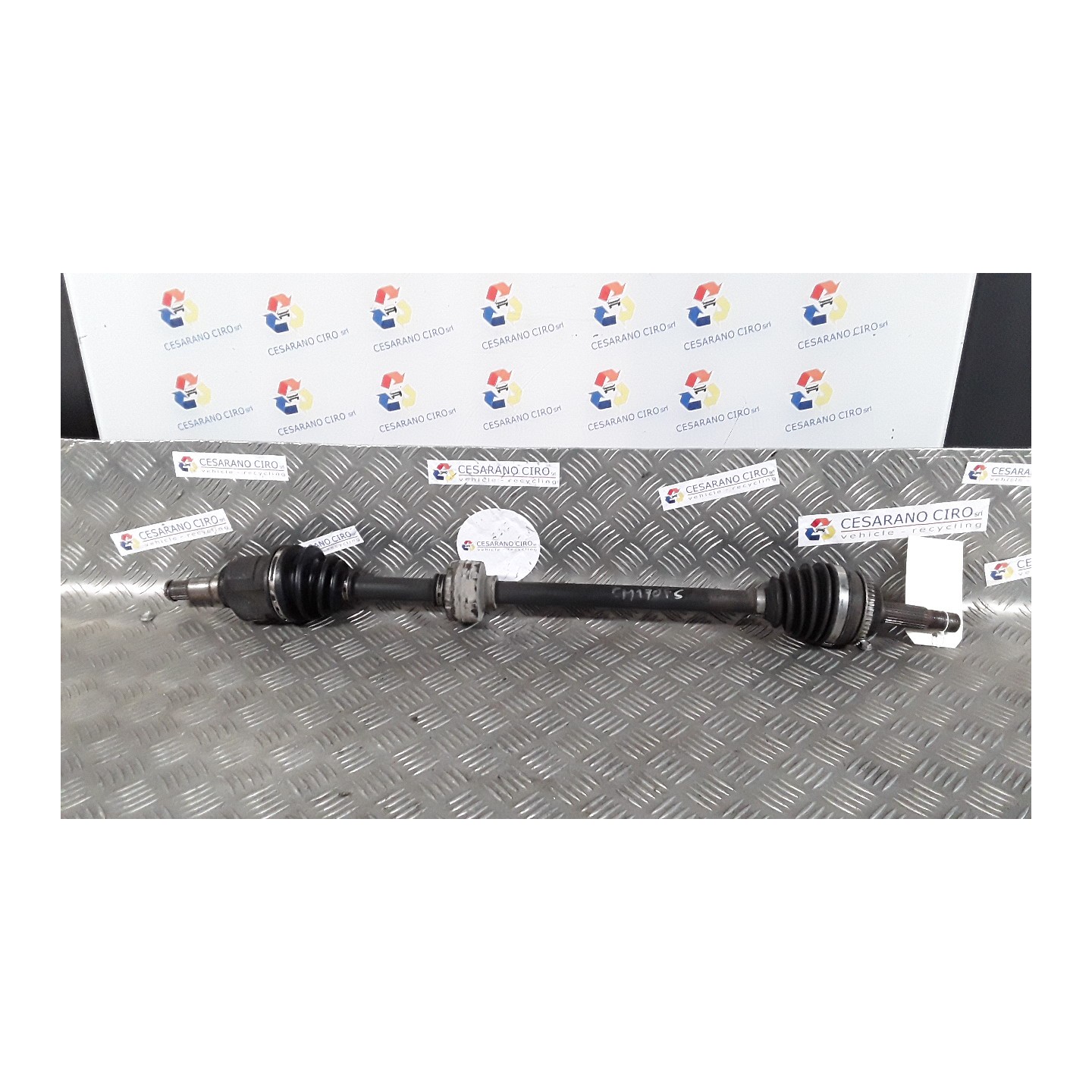 SEMIALBERO ANT. COMPL. 03- DX. 041 TOYOTA YARIS (10/01-11/05)     (FRP) 1NDTV 434100D150