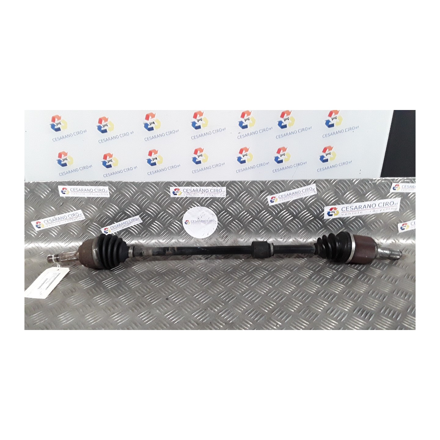 SEMIALBERO ANT. COMPL. DX. 043 NISSAN MICRA (K12E) (11/02-05/06)  39100AY10A