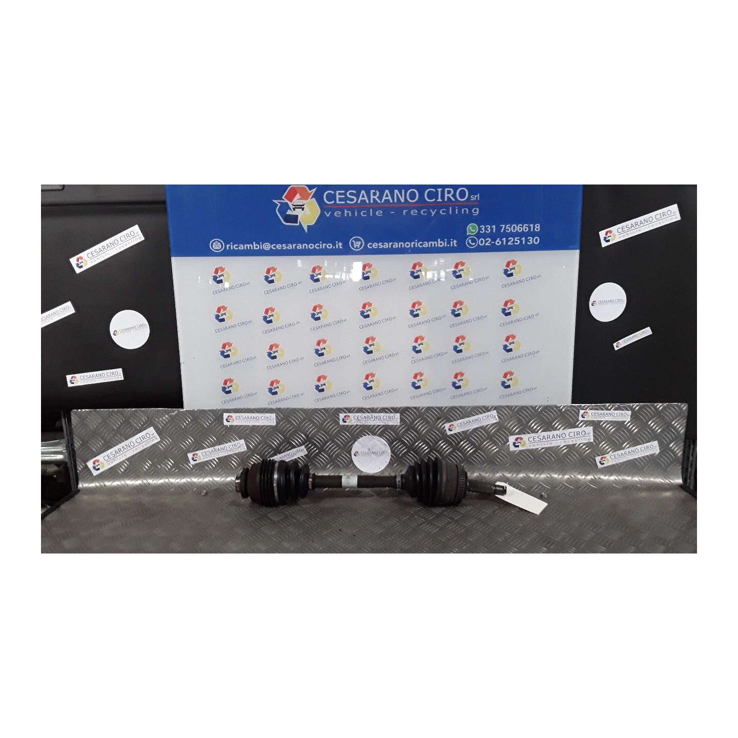 SEMIALBERO ANT. COMPL. DX. 046 HYUNDAI TUCSON (07/04-) D4EA 495002E750