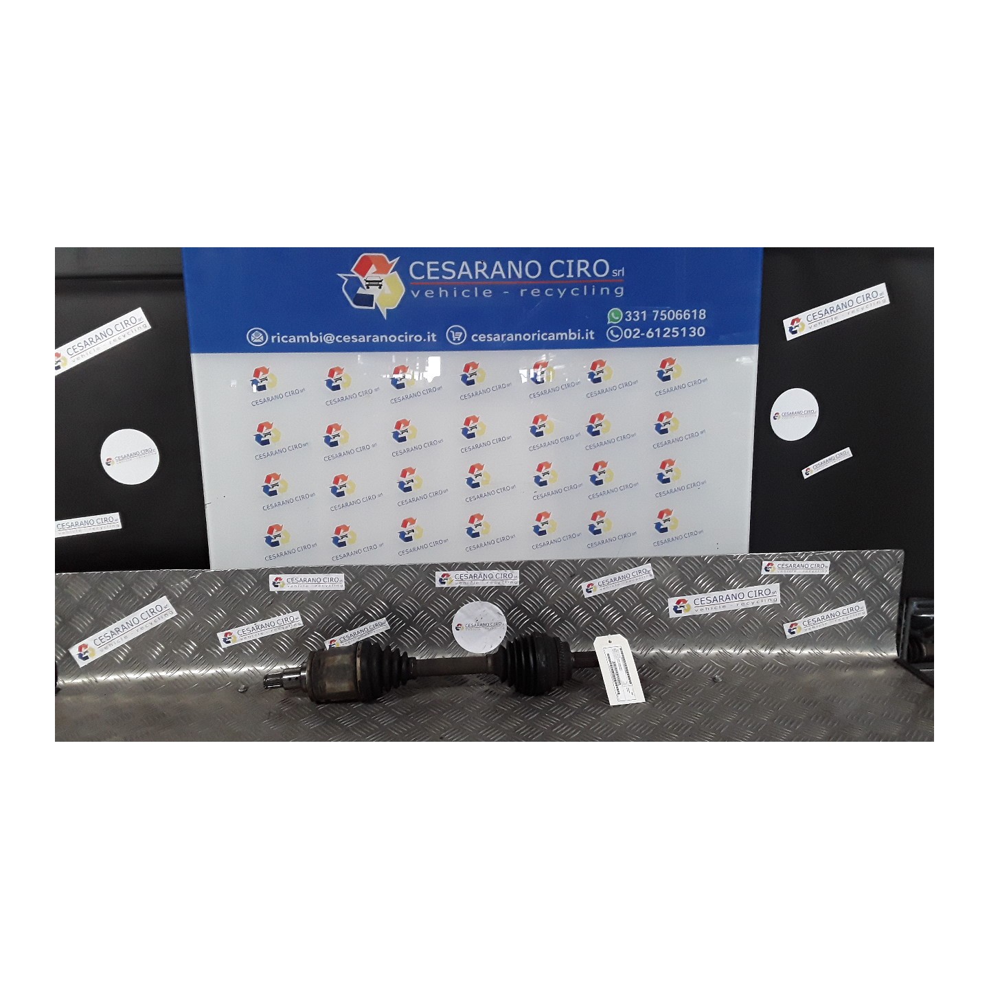 SEMIALBERO ANT. COMPL. SX. 047 TOYOTA RAV 4 2A SERIE (09/00-01/06) 1CDFTV 4342042140