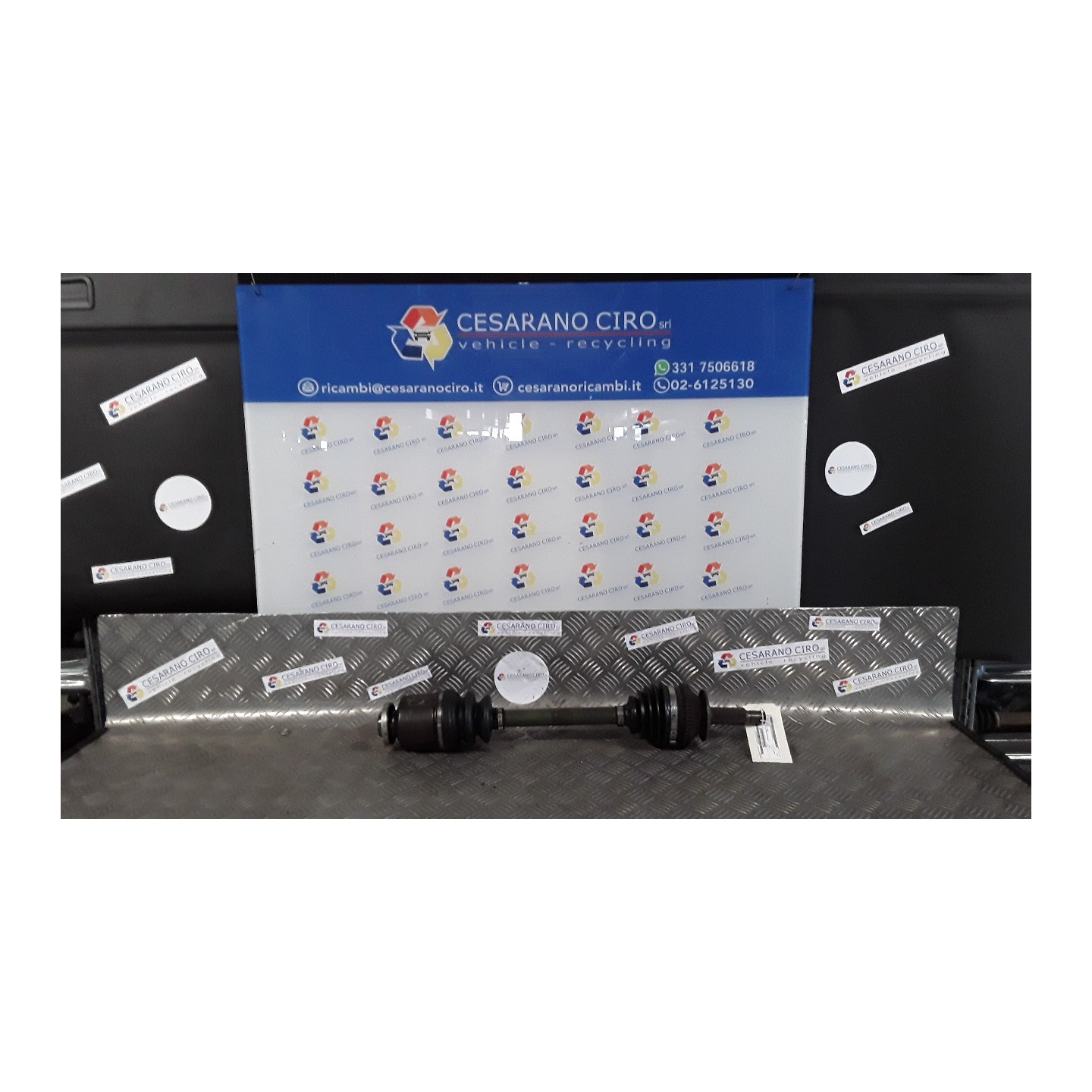 SEMIALBERO ANT. COMPL. DX. 048 HYUNDAI SANTA FE 1A SERIE (01/01-10/06 D4EA 4950126860