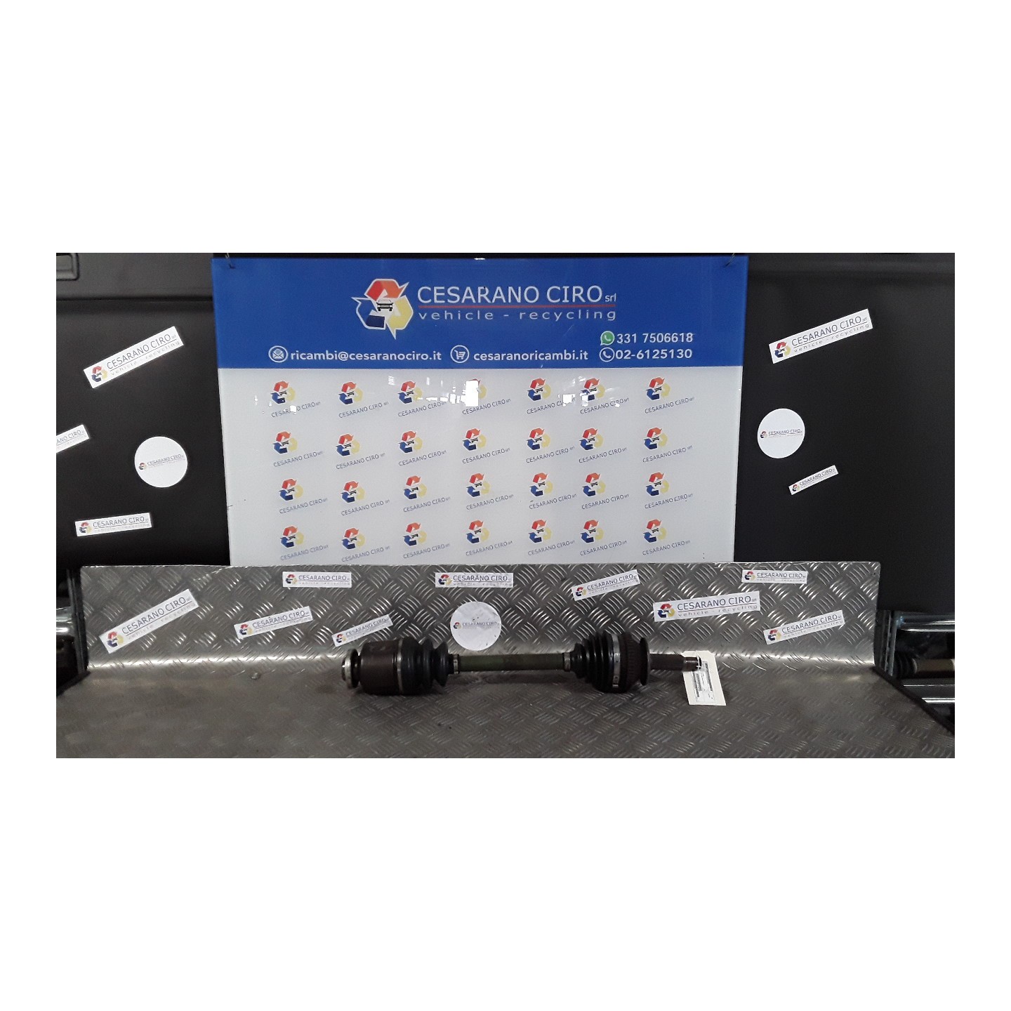 SEMIALBERO ANT. COMPL. DX. 048 HYUNDAI SANTA FE 1A SERIE (01/01-10/06 D4EA 4950126860