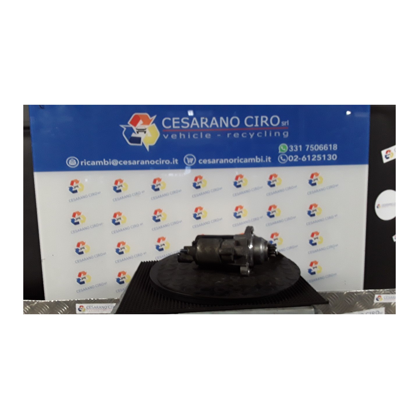 MOTORINO AVVIAMENTO 1.0KW BOSCH 055 VOLKSWAGEN GOLF (1K) (10/03-12/09) BSE 02T911023MX