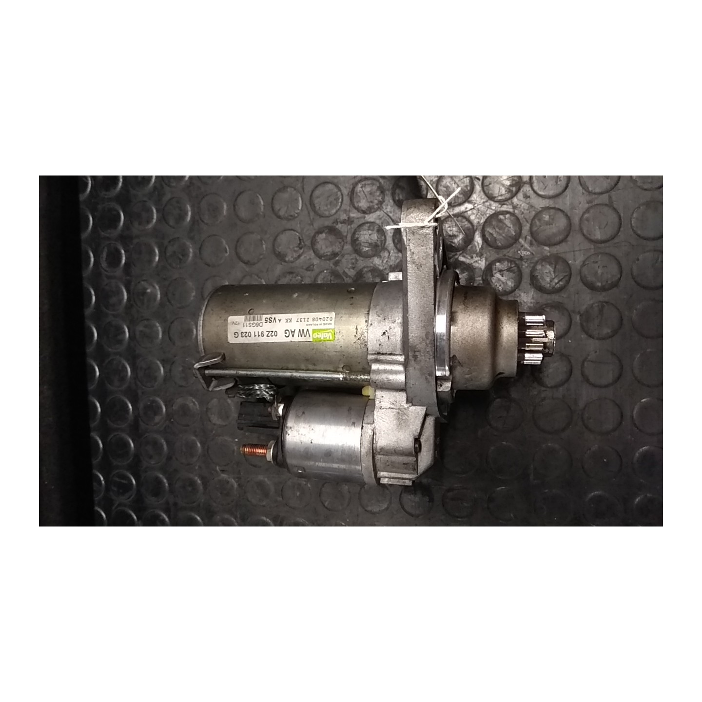 MOTORINO AVVIAMENTO 2,0KW VALEO 011 VOLKSWAGEN GOLF (1K) (10/03-12/09) BLS 02M911023NX