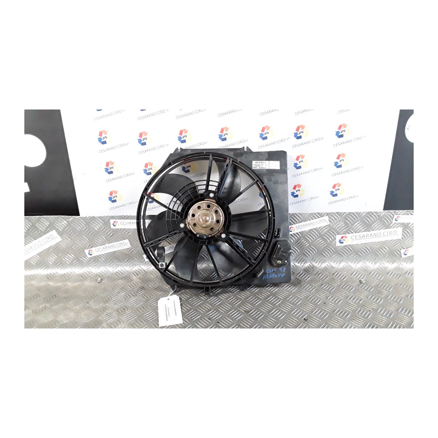 ELETTROVENTOLA 098 RENAULT CLIO 2A SERIE (04/98-04/01) E7J77 7701070217