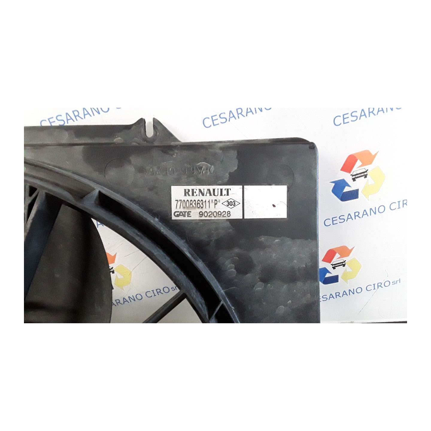 ELETTROVENTOLA 098 RENAULT CLIO 2A SERIE (04/98-04/01) E7J77 7701070217