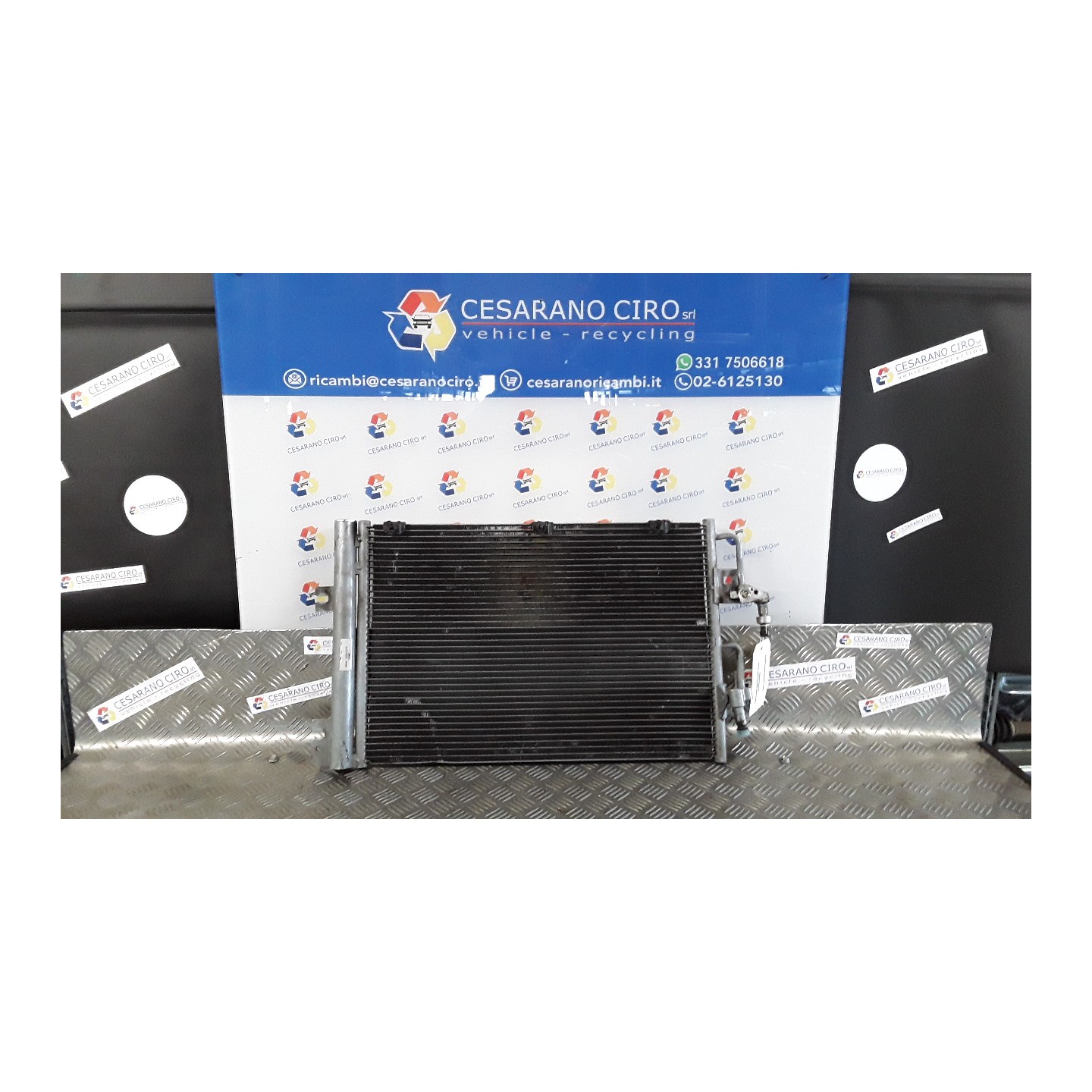 CONDENSATORE A/C 117 OPEL ASTRA (A04) (01/04-03/11) Z16XEP 93178958