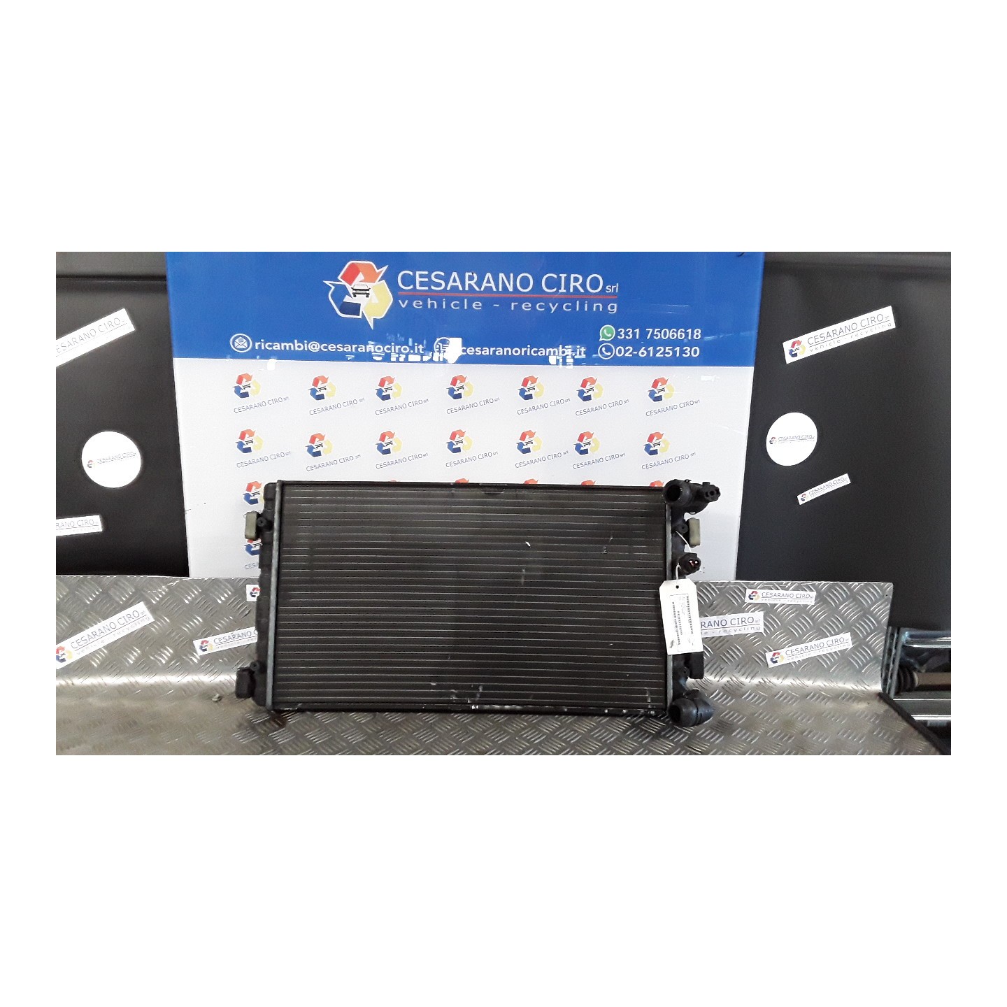 RADIATORE 129 VOLKSWAGEN NEW BEETLE CABRIO (1Y) BFS 1C0121253A