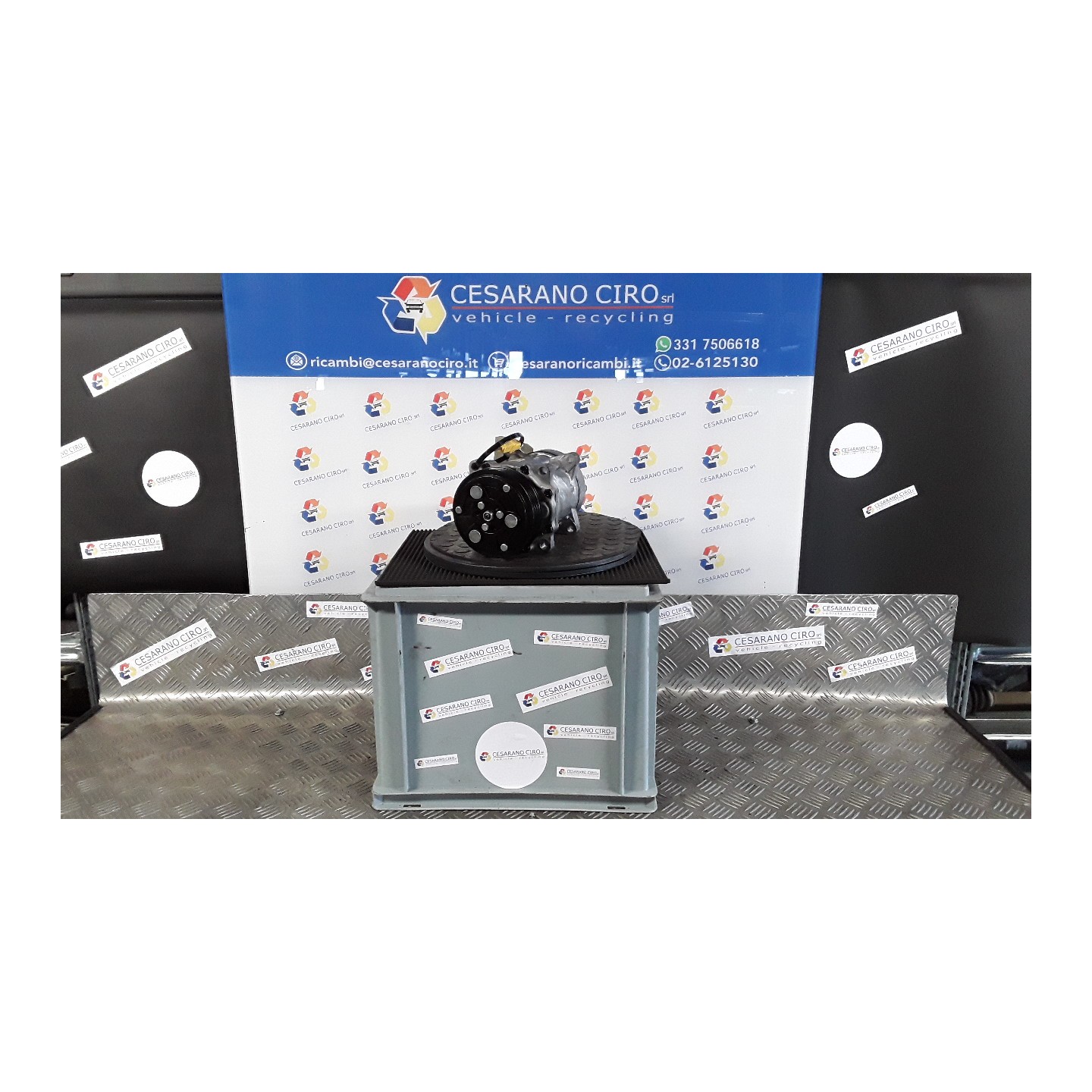 COMPRESSORE A/C 003 FIAT ULYSSE (2F) (06/02-12/10) RHW 9639109580
