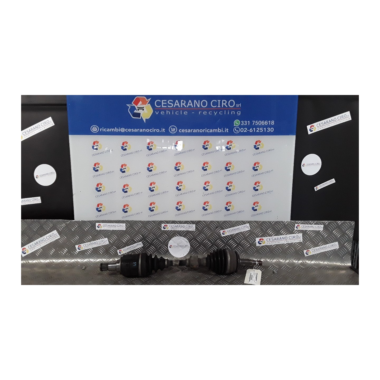 SEMIALBERO ANT. COMPL. SX. 007 TOYOTA AURIS (01/07-) 1ADFTV 4342002631