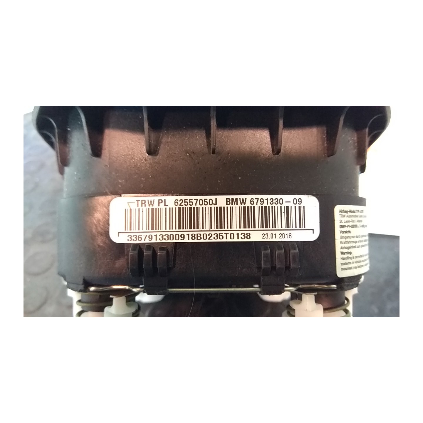DISPOSITIVO AIRBAG LAT. SX. 061 BMW SERIE 3 (F31) (07/15-) B47D20A 72127239615