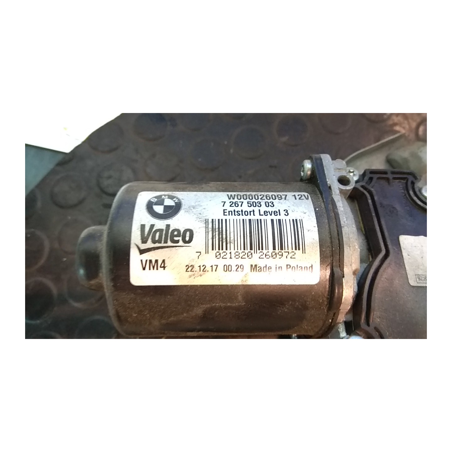 MECCANISMO TERGIPARABREZZA CON MOTORINO 064 BMW SERIE 3 (F31) (07/15-) B47D20A 61617260488