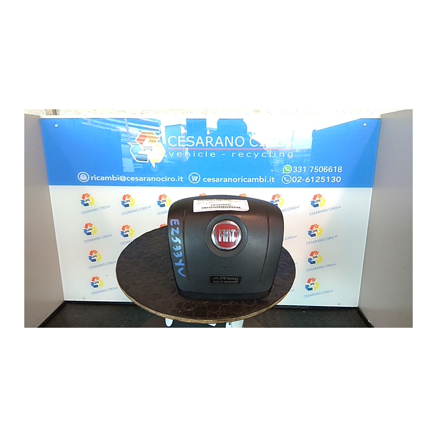 DISPOSITIVO AIRBAG LATO GUIDA 075 FIAT DUCATO FURGONE (4Y) (04/14-07/ F1AE3481D 735487995