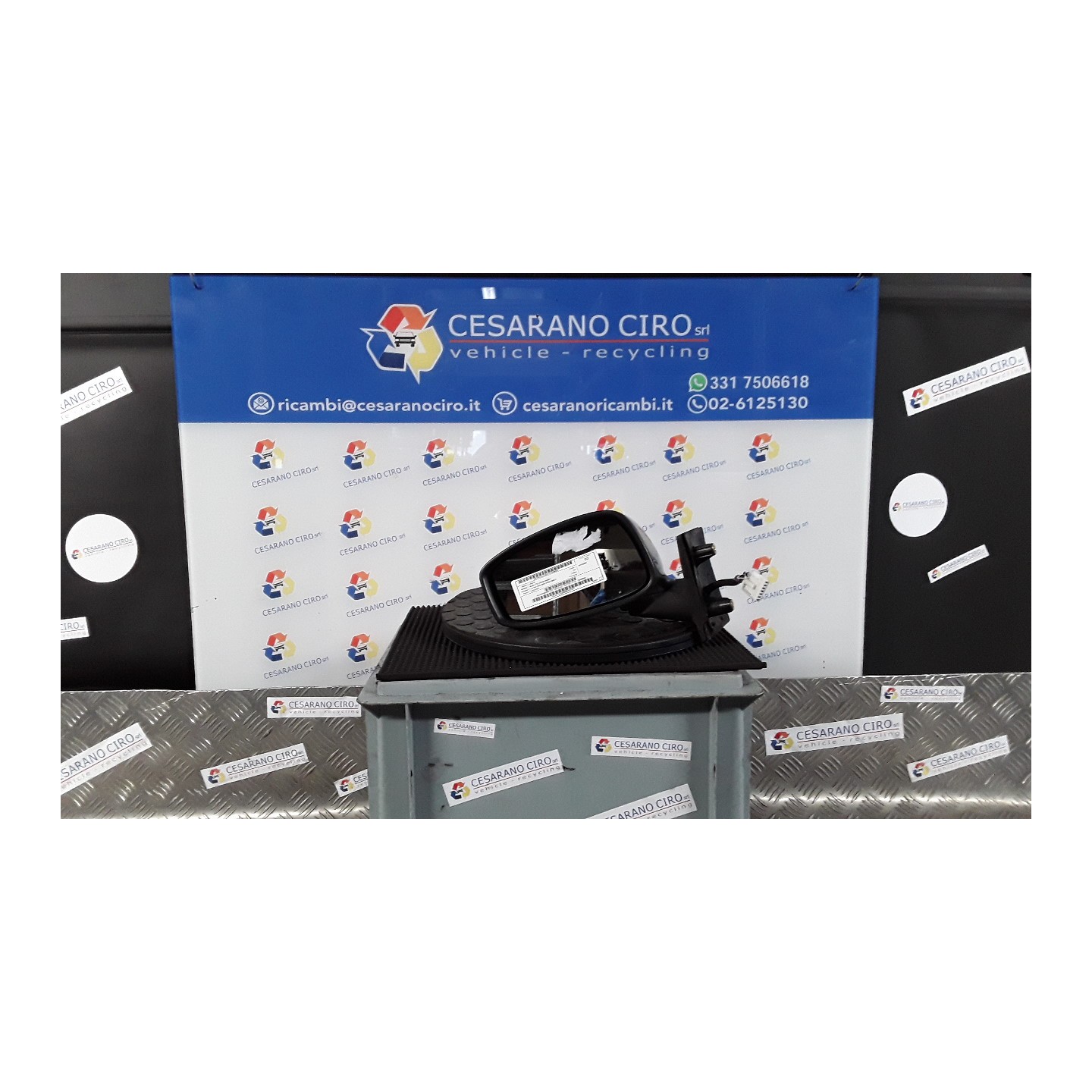 RETROVISORE EST. REGOLAZ. ELETTR. C/ SX. 028 LANCIA MUSA (TG) (07/04-06/08) 843A1000 735360564