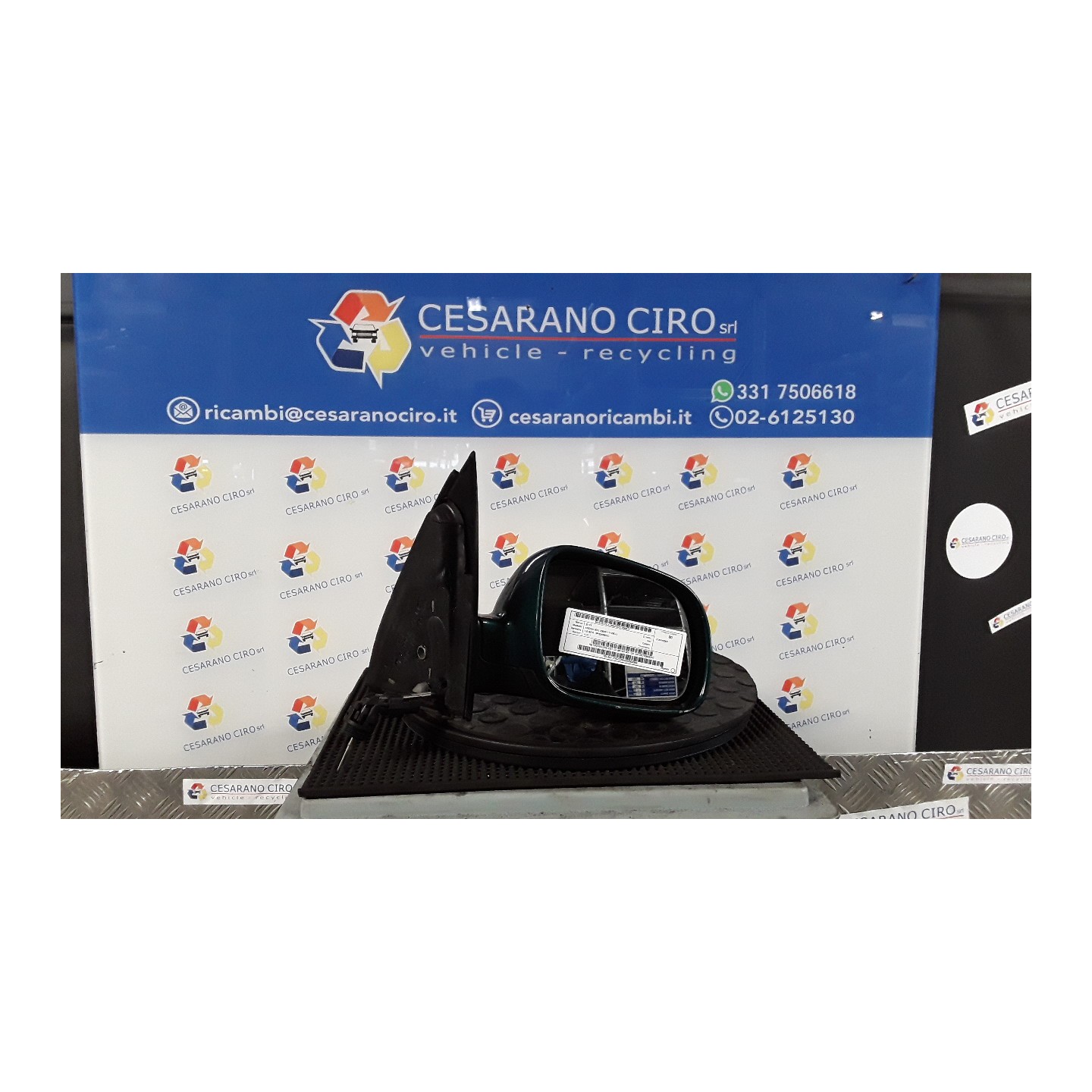 RETROVISORE EST. 02-98-03-00 DX. 017 SEAT AROSA (6H) (06/97-11/05) AUC 6X1857508B01C