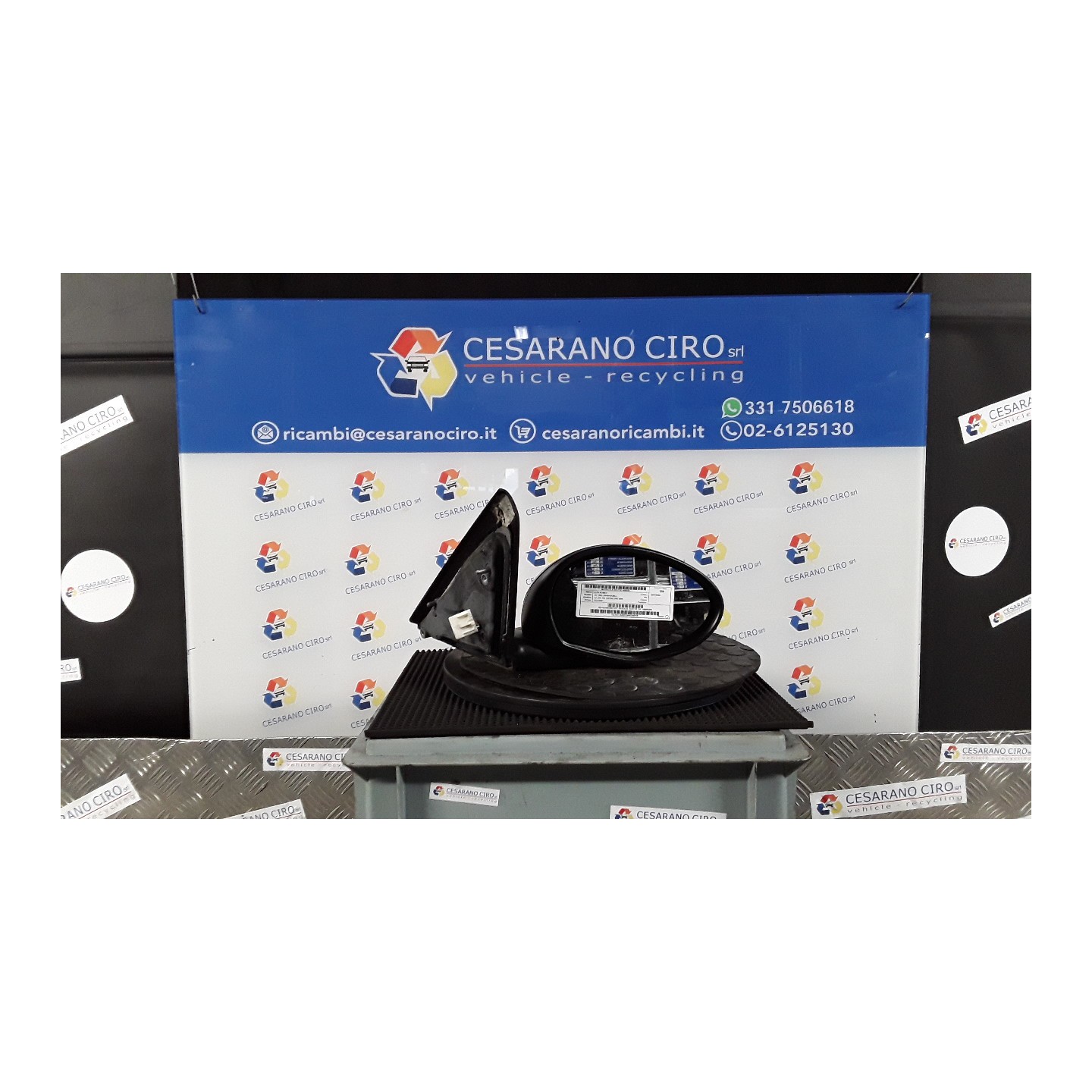 RETROVISORE EST. REGOLAZ. ELETTR. DX. 030 ALFA ROMEO 147 (W8) (08/00-01/06) 192A5000 156079410