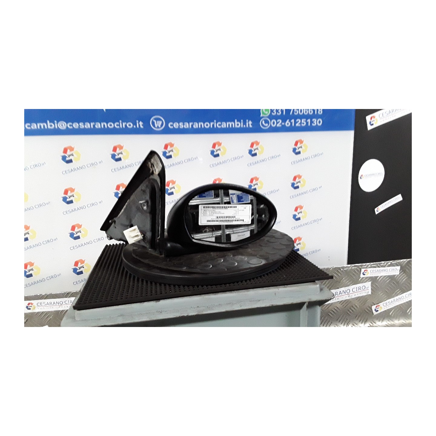 RETROVISORE EST. REGOLAZ. ELETTR. DX. 030 ALFA ROMEO 147 (W8) (08/00-01/06) 192A5000 156079410