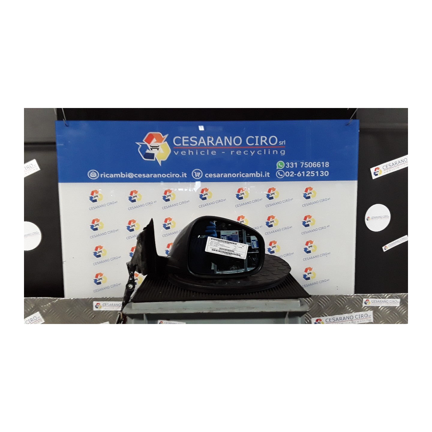 RETROVISORE EST. REGOLAZ. ELETTR. RIPIGHEVOLE, PACK SERIE SPEC. DX. 045 ALFA ROMEO 159 (X3/X9) (07/05-06/13) 939A2000 156080860