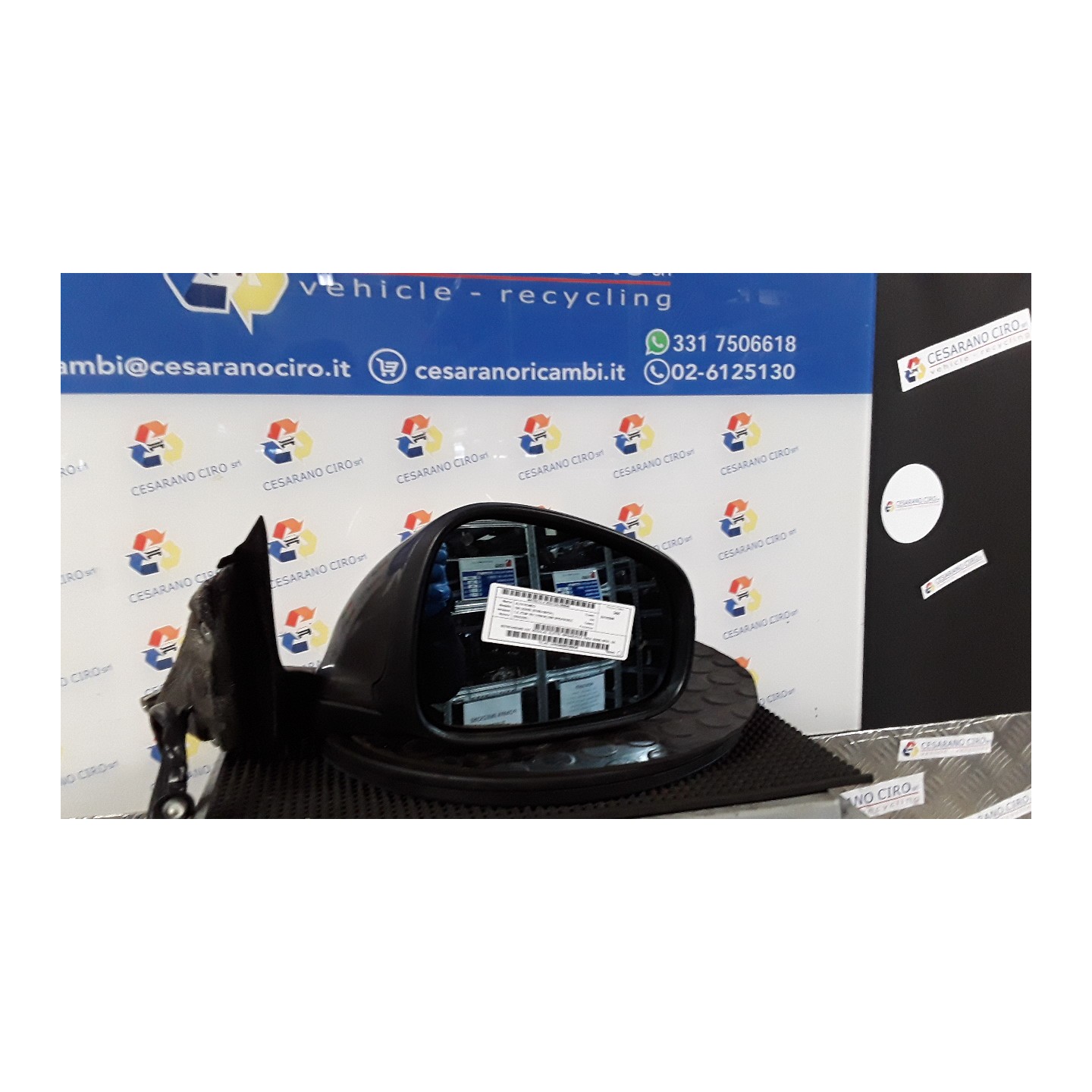 RETROVISORE EST. REGOLAZ. ELETTR. RIPIGHEVOLE, PACK SERIE SPEC. DX. 045 ALFA ROMEO 159 (X3/X9) (07/05-06/13) 939A2000 156080860