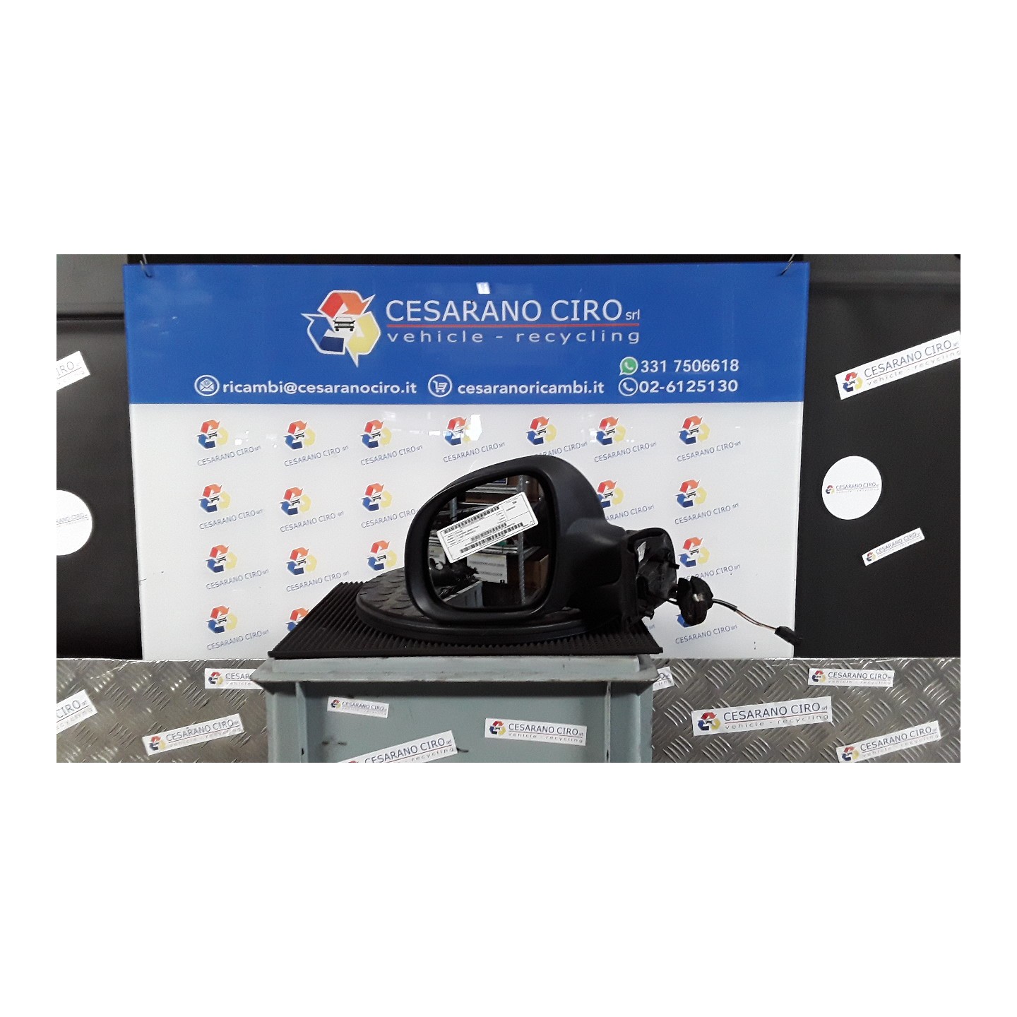 RETROVISORE EST. REGOLAZ. ELETTR. SX. 051 CITROEN C3 2A SERIE (09/05-11/10) HFX 96766577XX