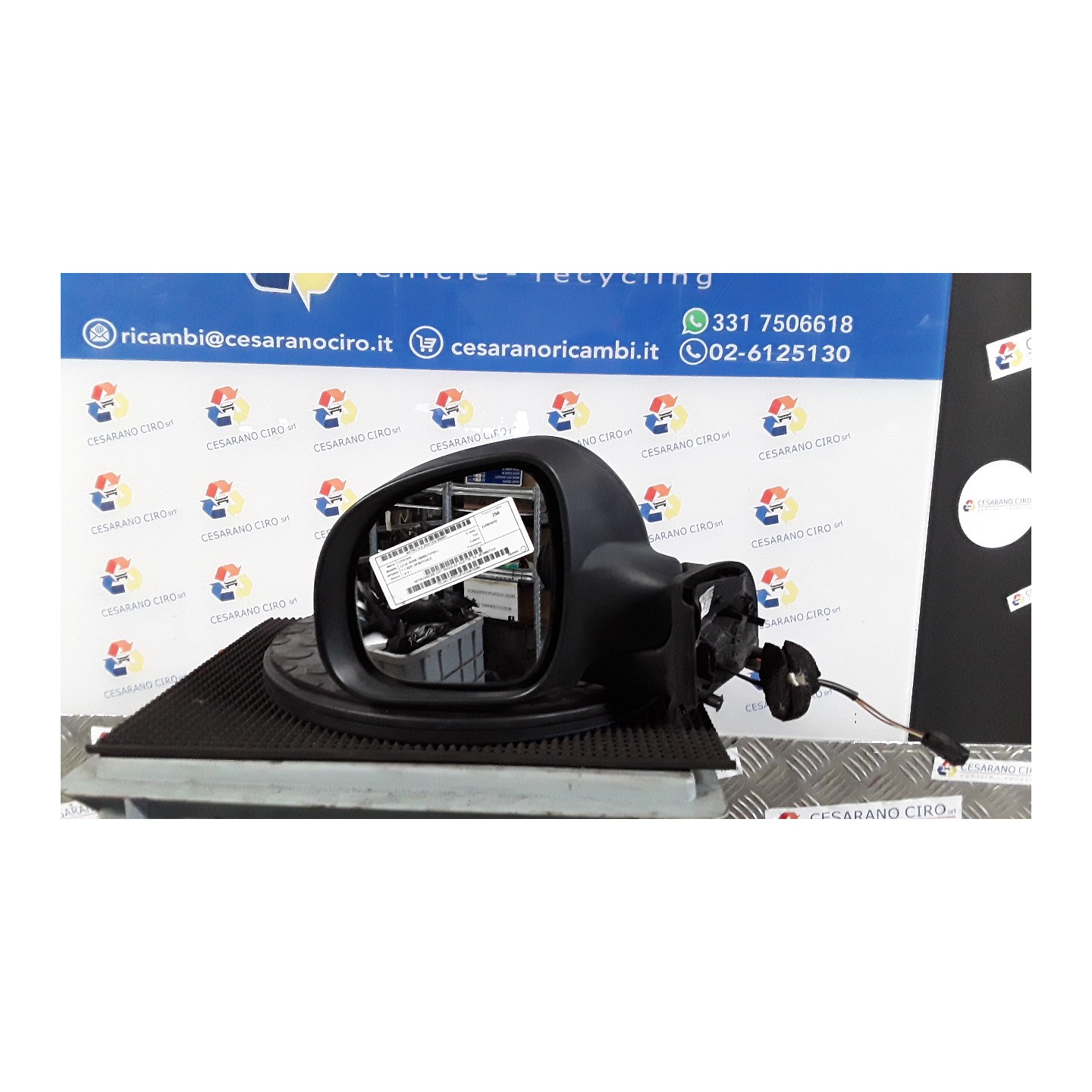 RETROVISORE EST. REGOLAZ. ELETTR. SX. 051 CITROEN C3 2A SERIE (09/05-11/10) HFX 96766577XX