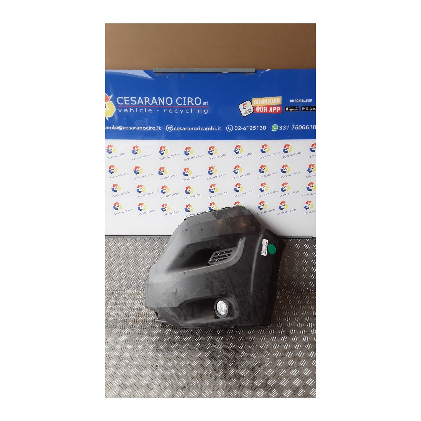 PARAURTI ANT. LAT. SX. 029 FIAT DUCATO FURGONE (4Y) (04/14-07/ F1AE3481D 735589820