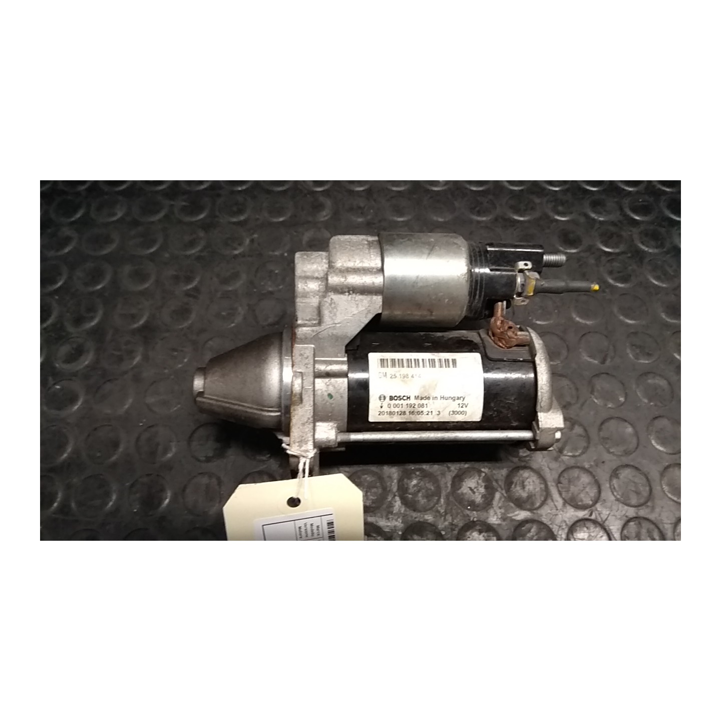 MOTORINO AVVIAMENTO ROTAZ. 021 OPEL CORSA (X15) (12/14-12/19) B14XEROPTLDD 95520113