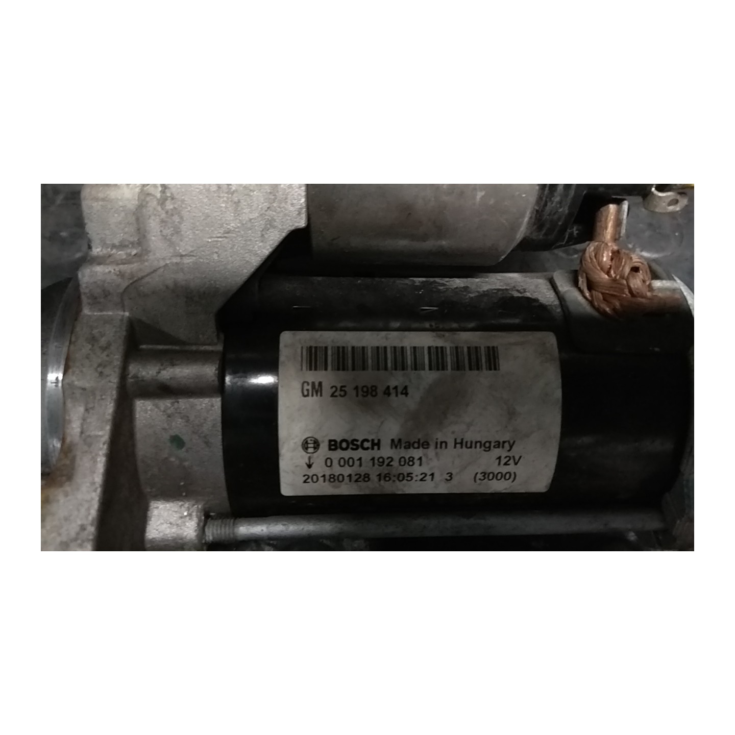MOTORINO AVVIAMENTO ROTAZ. 021 OPEL CORSA (X15) (12/14-12/19) B14XEROPTLDD 95520113