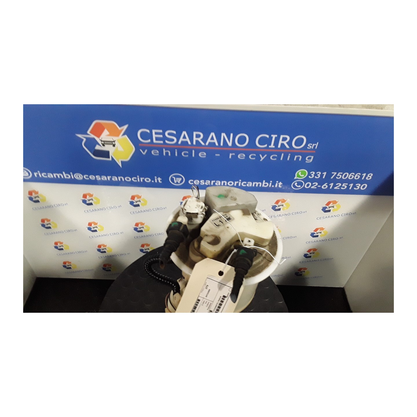 POMPA CARBURANTE C/TRASDUTTORE (GALLEGGIANTE) 039 PEUGEOT 107 (06/05-) 1KR 1525GE