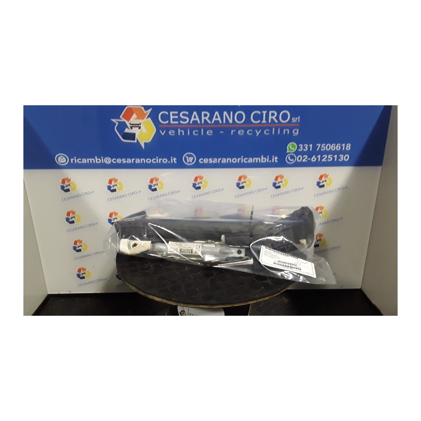 DISPOSITIVO AIRBAG A TENDINA SX. 049 FIAT 500 (3P) (07/07-) 169A4000 51782981