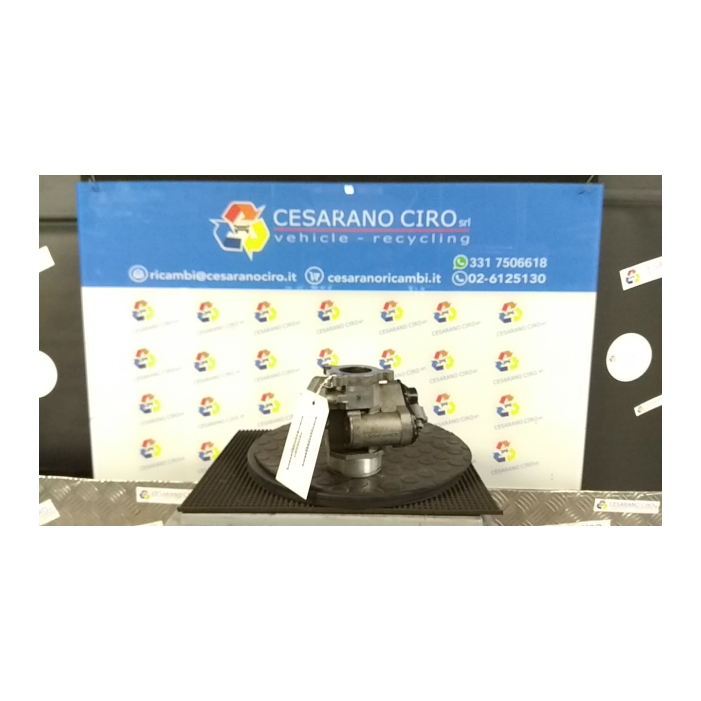 VALVOLA EGR 028 OPEL VIVARO (X83) (09/06-) G9UB6 93183942