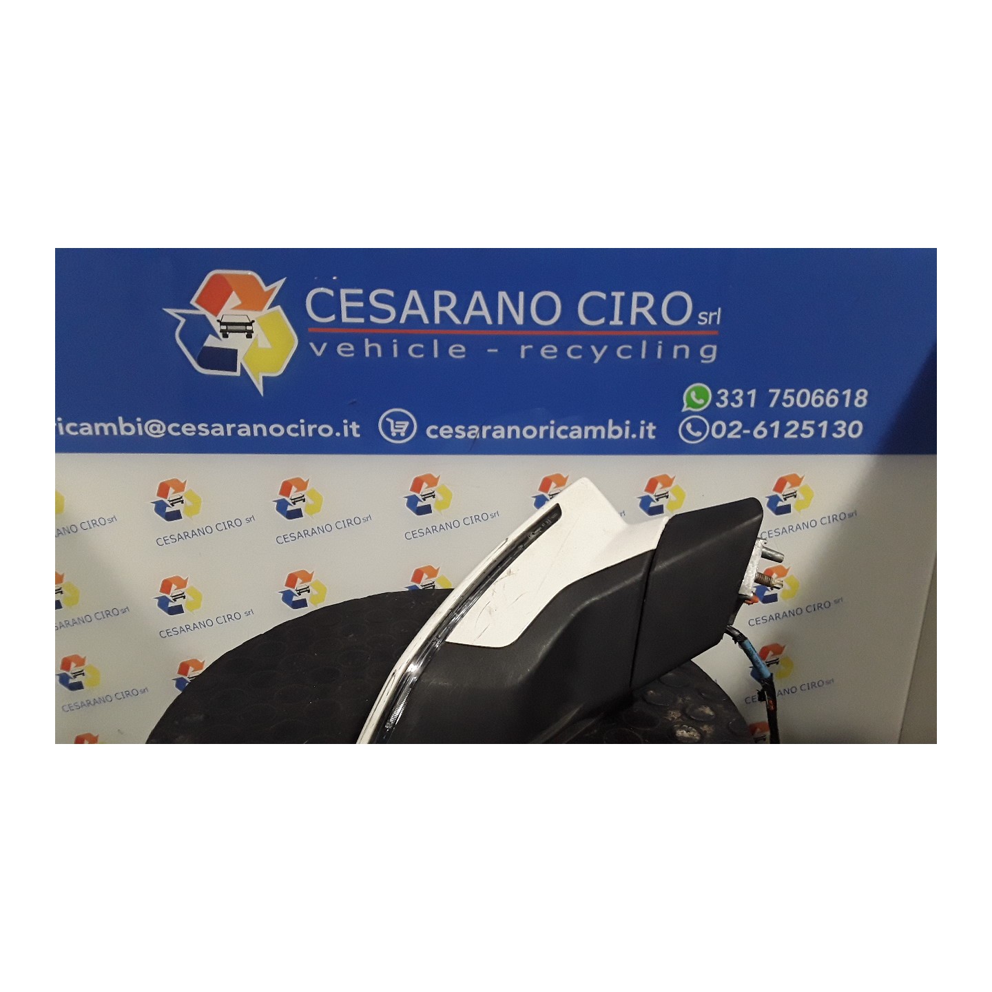 RETROVISORE EST. REGOLAZ. ELETTR. RIPIEGHEVOLE ELET. DX. 071 SEAT LEON (10/12-10/17) CRM 5F1857508Q9B9