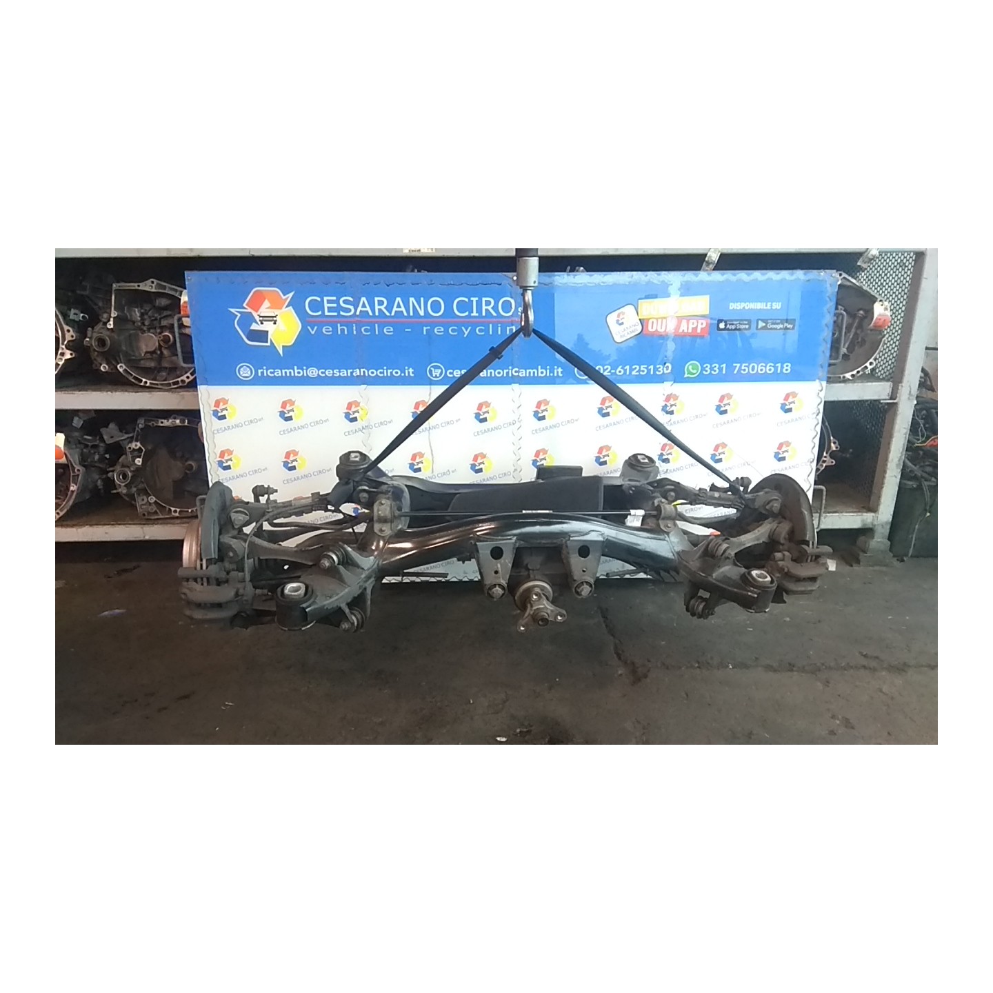 ASSALE POST. C/GANCIO DI RIMORCHIO 085 BMW SERIE 3 (F31) (07/15-) B47D20A 33316792507