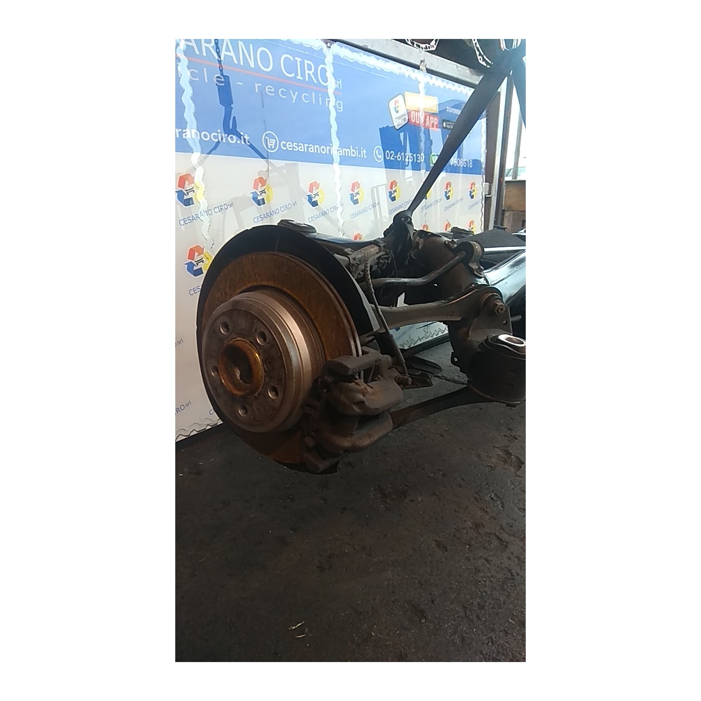 ASSALE POST. C/GANCIO DI RIMORCHIO 085 BMW SERIE 3 (F31) (07/15-) B47D20A 33316792507
