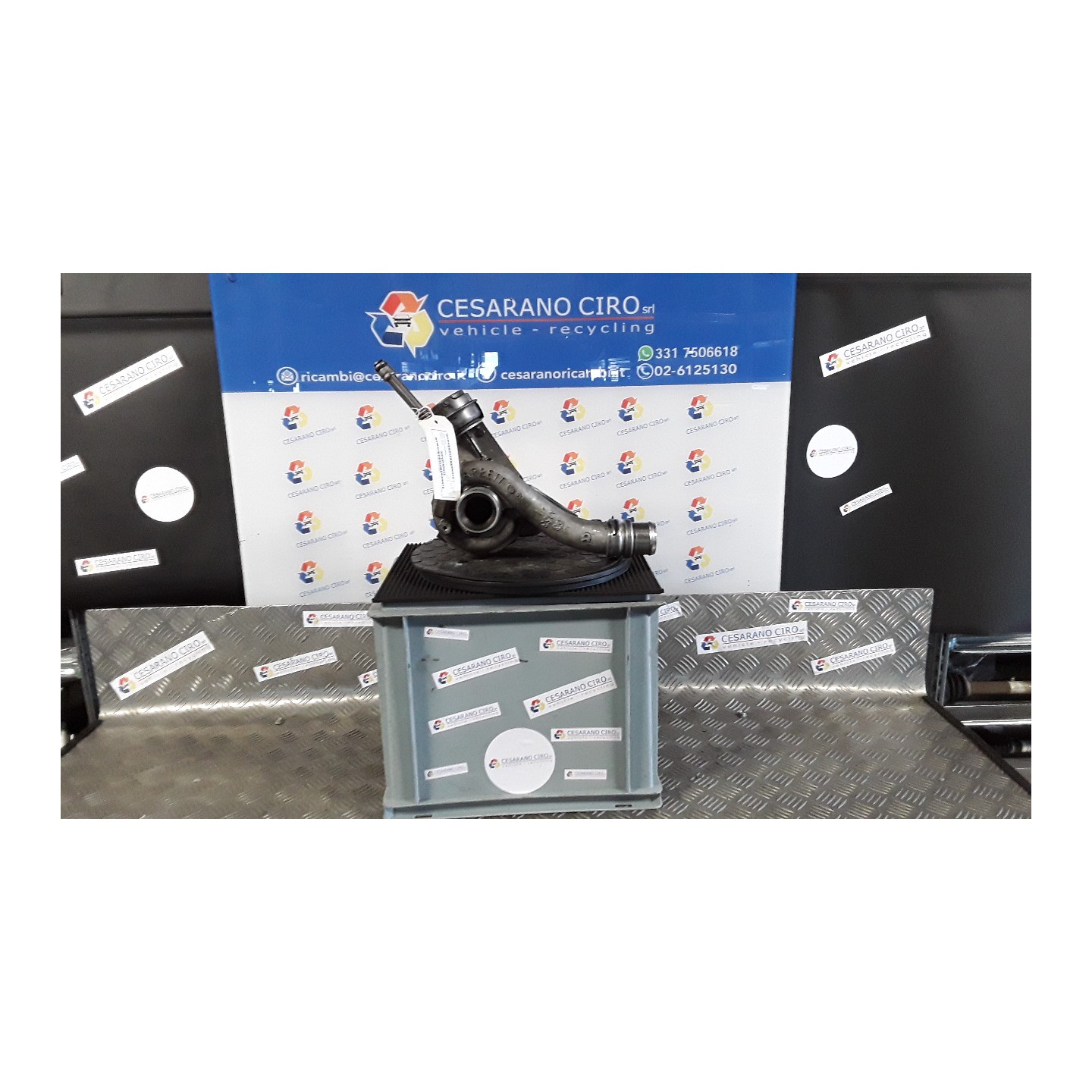 TURBOCOMPRESSORE 029 OPEL VIVARO (X83) (09/06-) G9UB6 93160658
