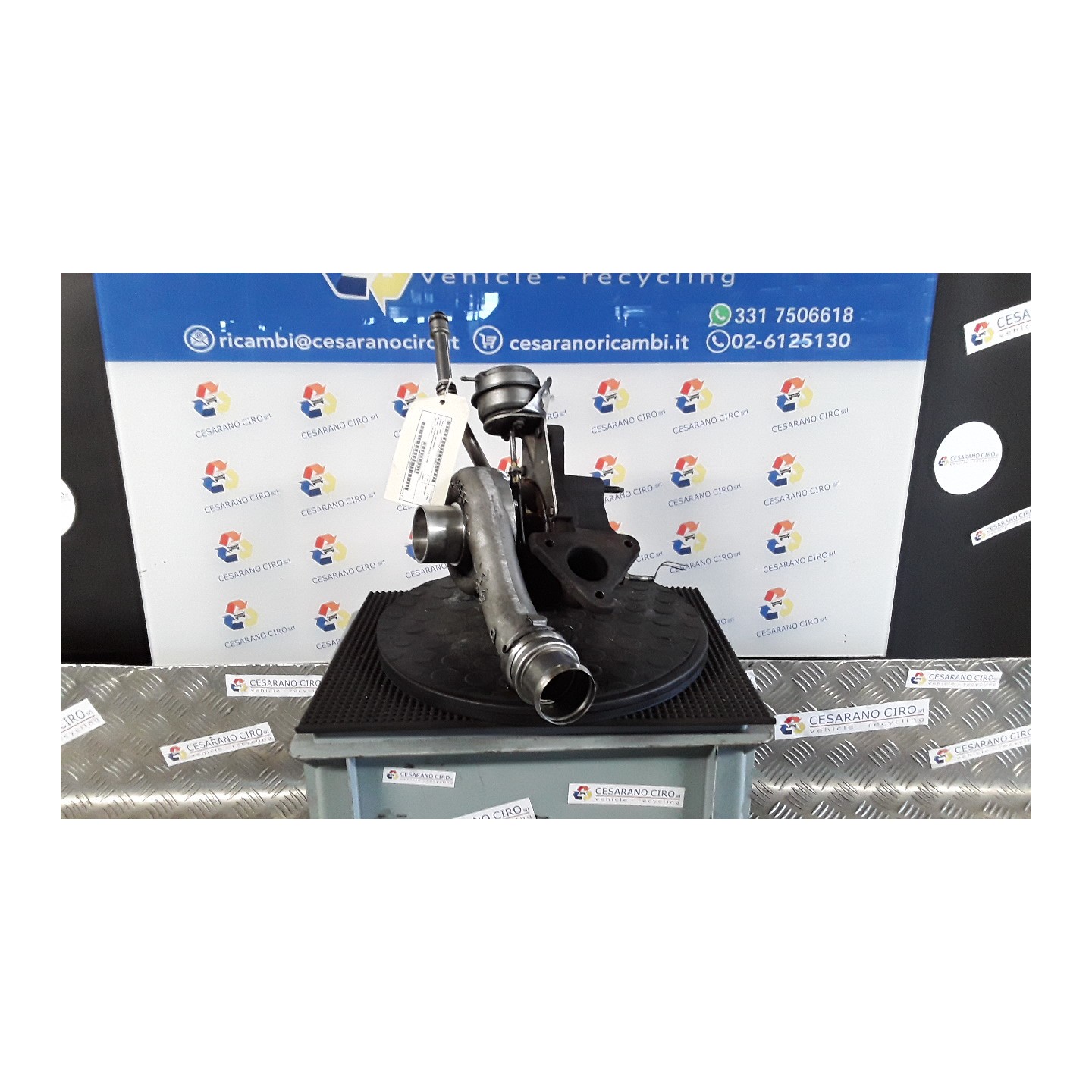 TURBOCOMPRESSORE 029 OPEL VIVARO (X83) (09/06-) G9UB6 93160658