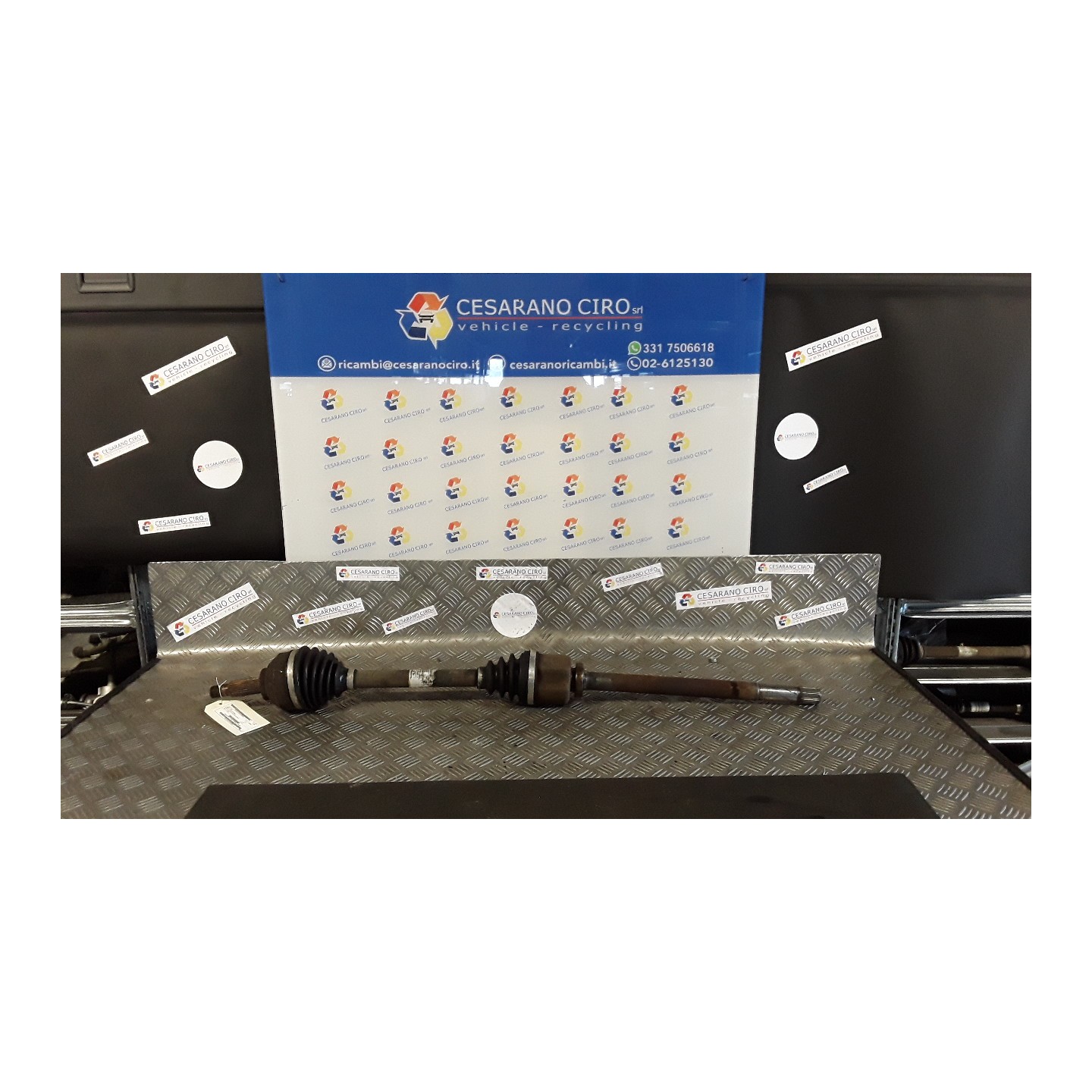 SEMIALBERO ANT. COMPL. T.6V699999 DX. 036 OPEL VIVARO (X83) (09/06-) G9UB6 93850890