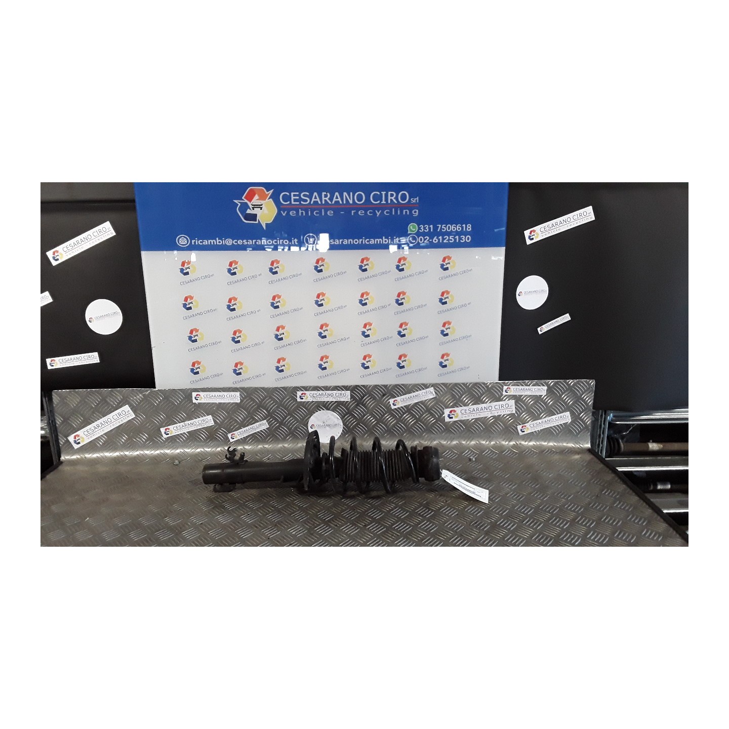 AMMORTIZZATORE ANT. 36-38/45/46/53/55/80 G67 39/40 SX. 033 SKODA FABIA (NJ) (07/18-) CHYE 6C0413031AN