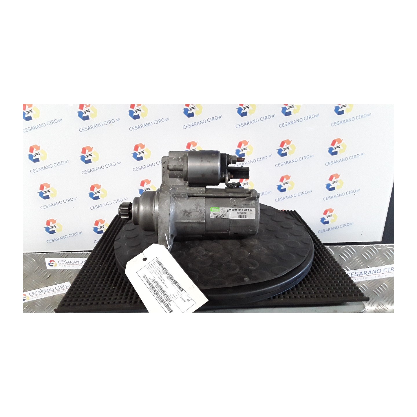 MOTORINO AVVIAMENTO 2,0KW VALEO 083 VOLKSWAGEN GOLF (1K) (10/03-12/09) BKC 02M911023NX