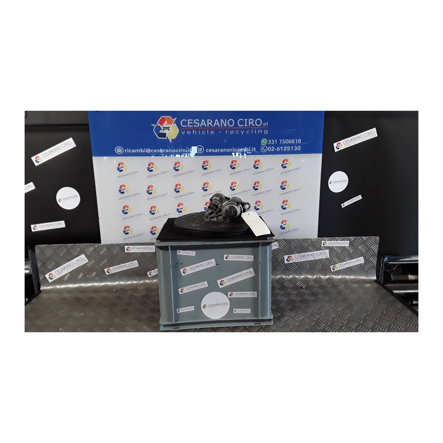 MOTORINO AVVIAMENTO 1,0KW 008 VOLKSWAGEN FOX (5Z) (04/05-07/11) BMD 02T911023G