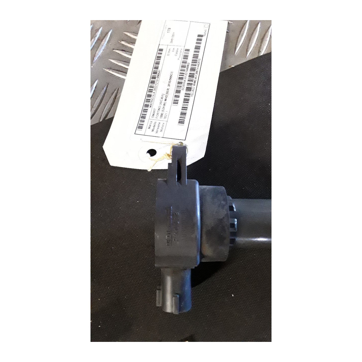 BOBINA 041 SMART FORTWO (A/C451) (09/10-09/15) 3B21 A1321580003