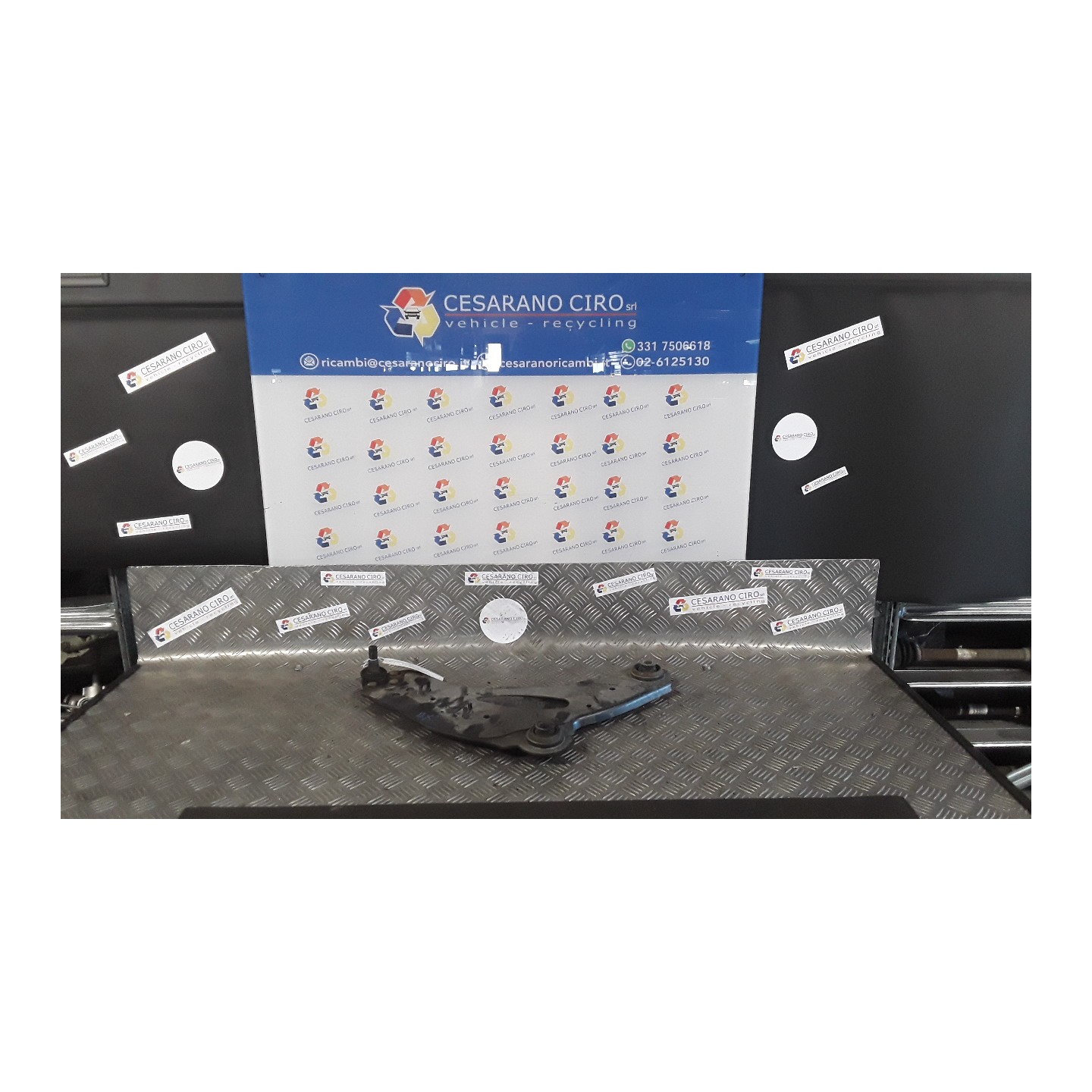 BRACCIO OSCILLANTE SOSP. ANT. DX. 039 OPEL VIVARO (X83) (09/06-) G9UB6 93862135